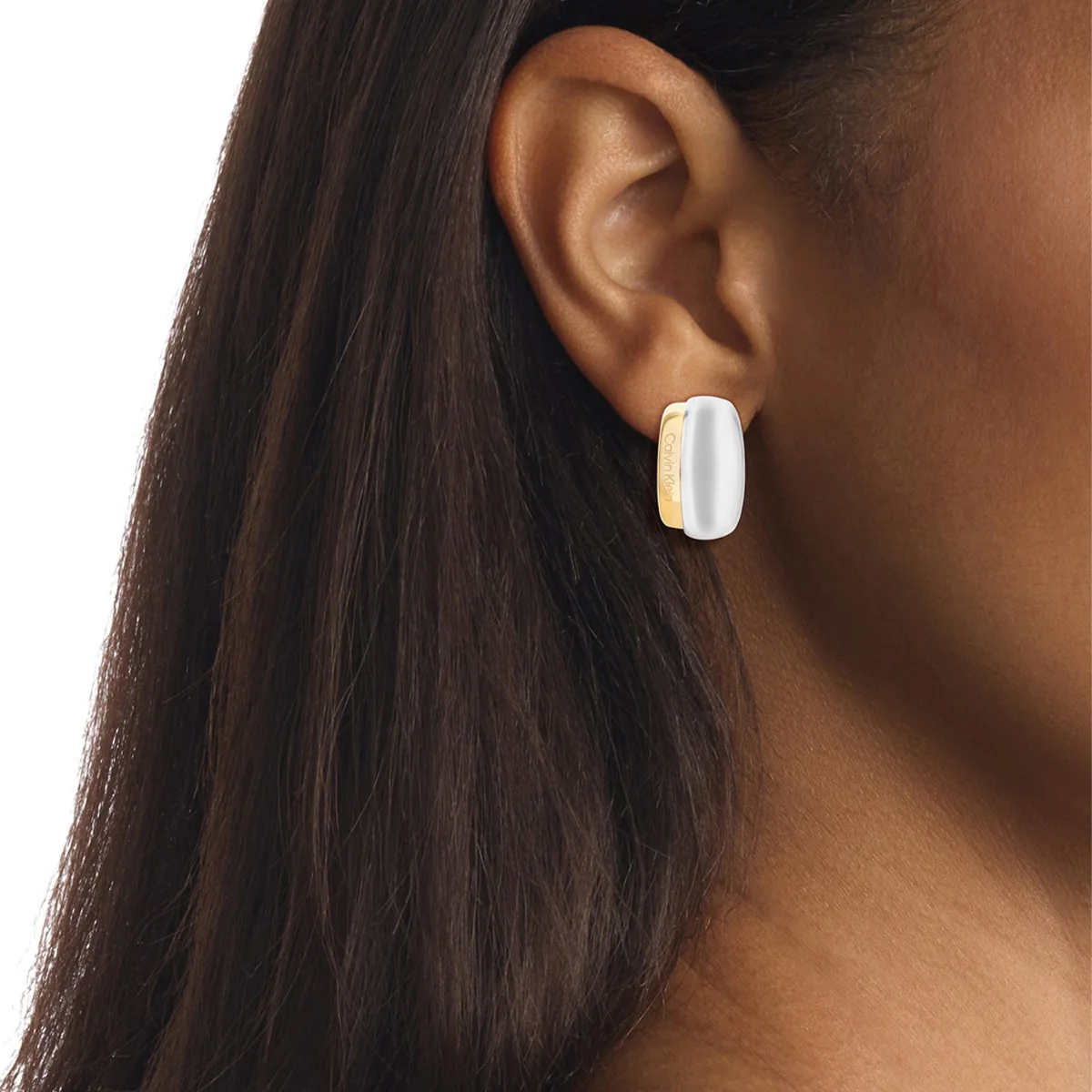 Calvin Klein Silver Ear Stud CJ35000613 - Image 2