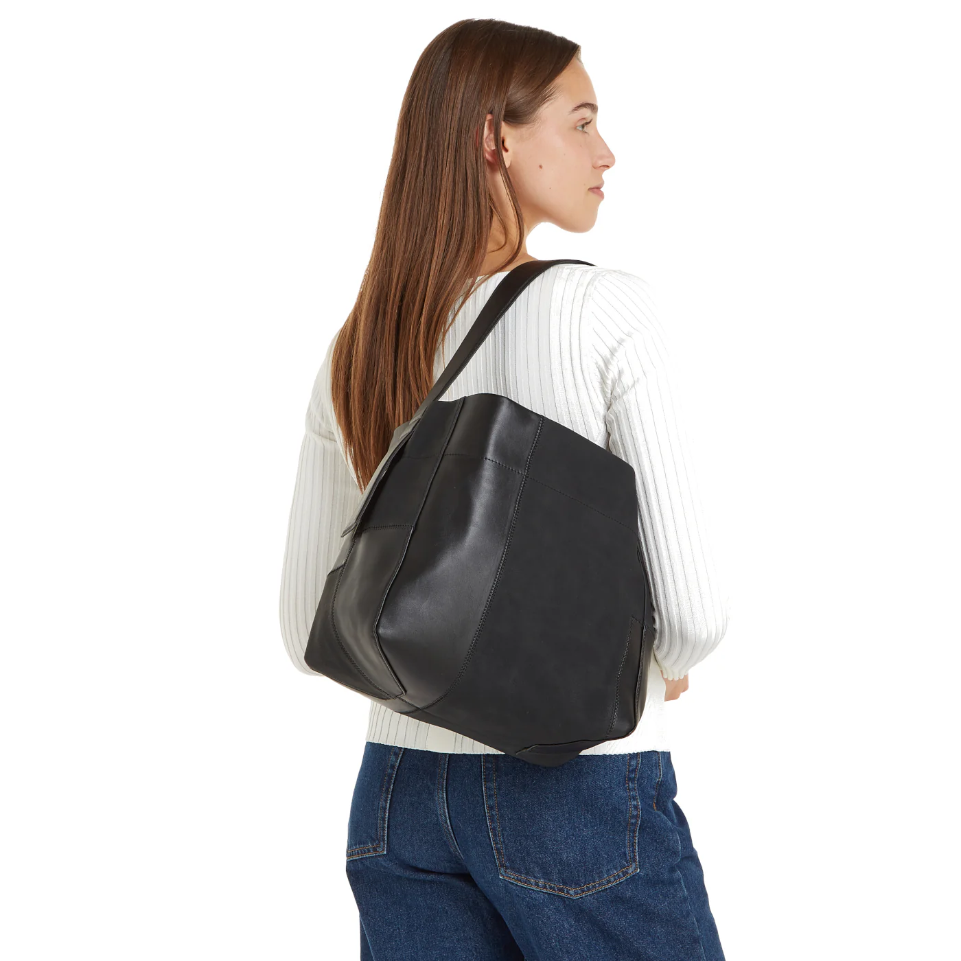 Calvin Klein Texture Black Handbag K60K611658BEH - Image 2