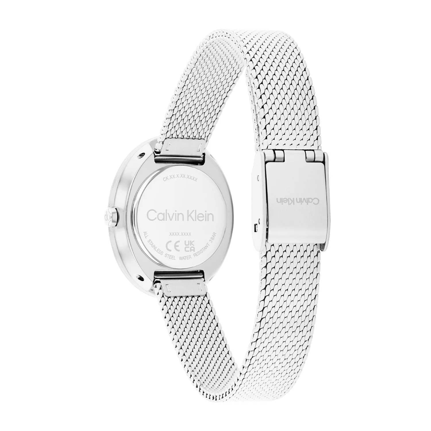 Calvin Klein Twisted Bezel Zwart Dames Horloge 2002-CK25100151 - Image 3