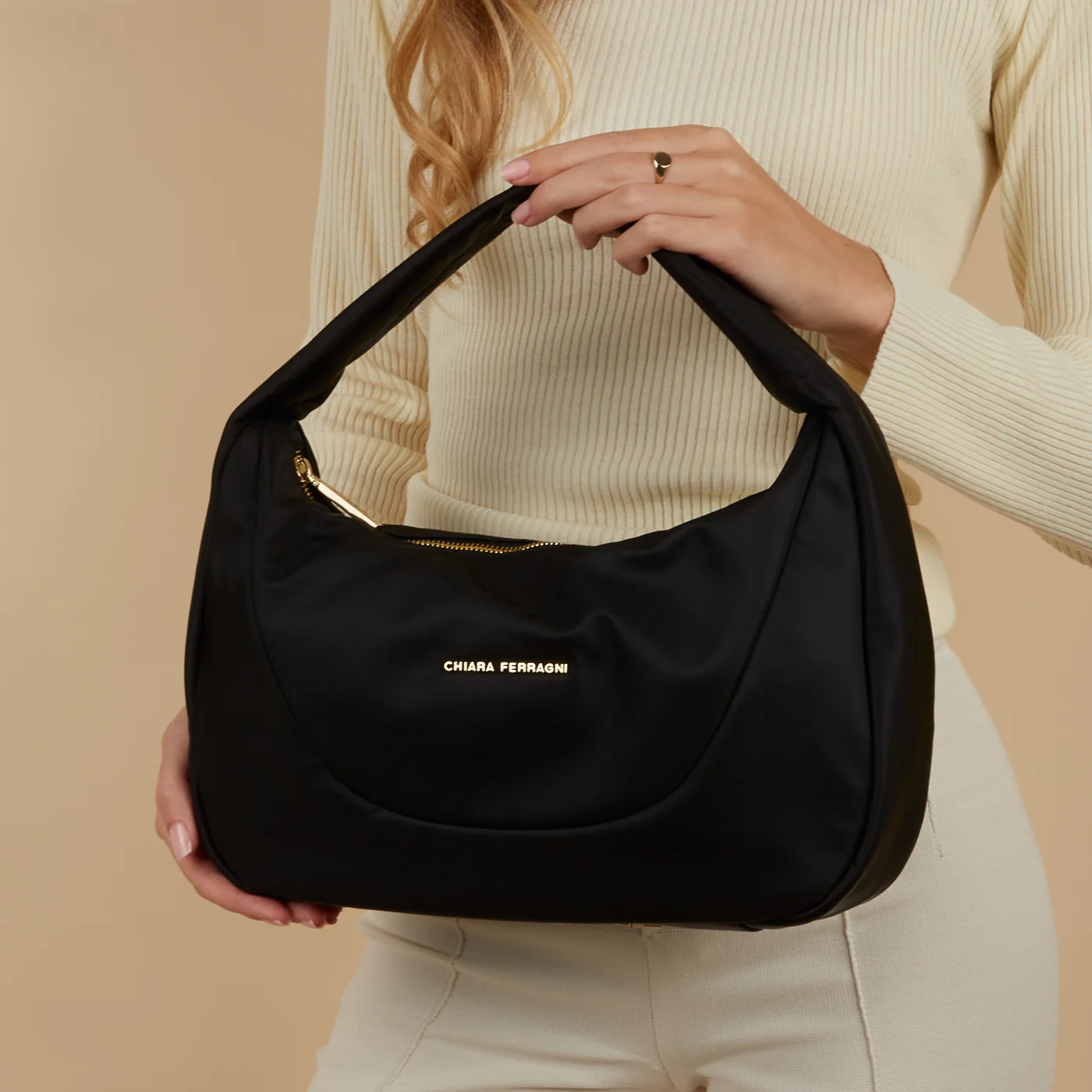Chiara Ferragni Caia Black Handbag 75SB4BG5-ZS962-899 - Image 2