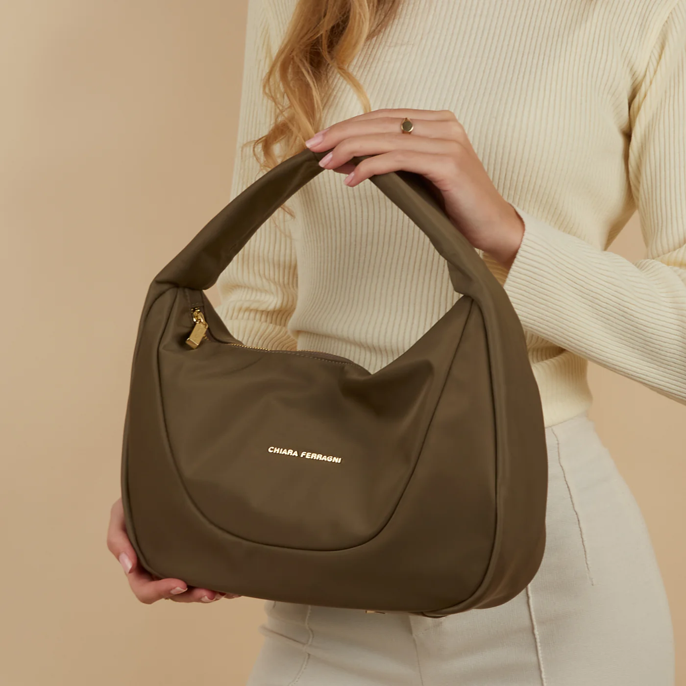 Chiara Ferragni Caia Green Handbag 75SB4BG5-ZS962-182 - Image 2