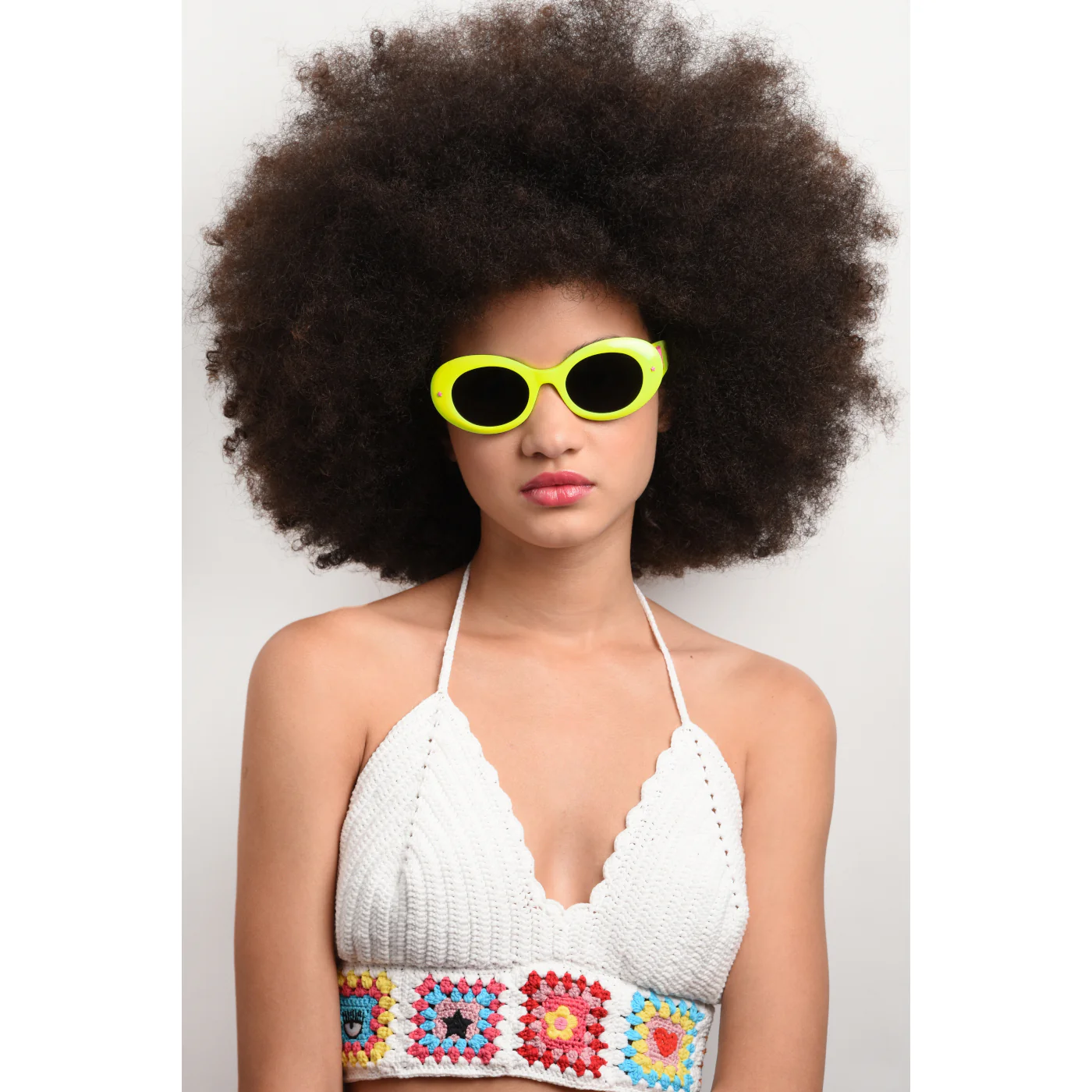Chiara Ferragni Chiara's Fashion Yellow Sunglasses 20496140G50IR - Image 2