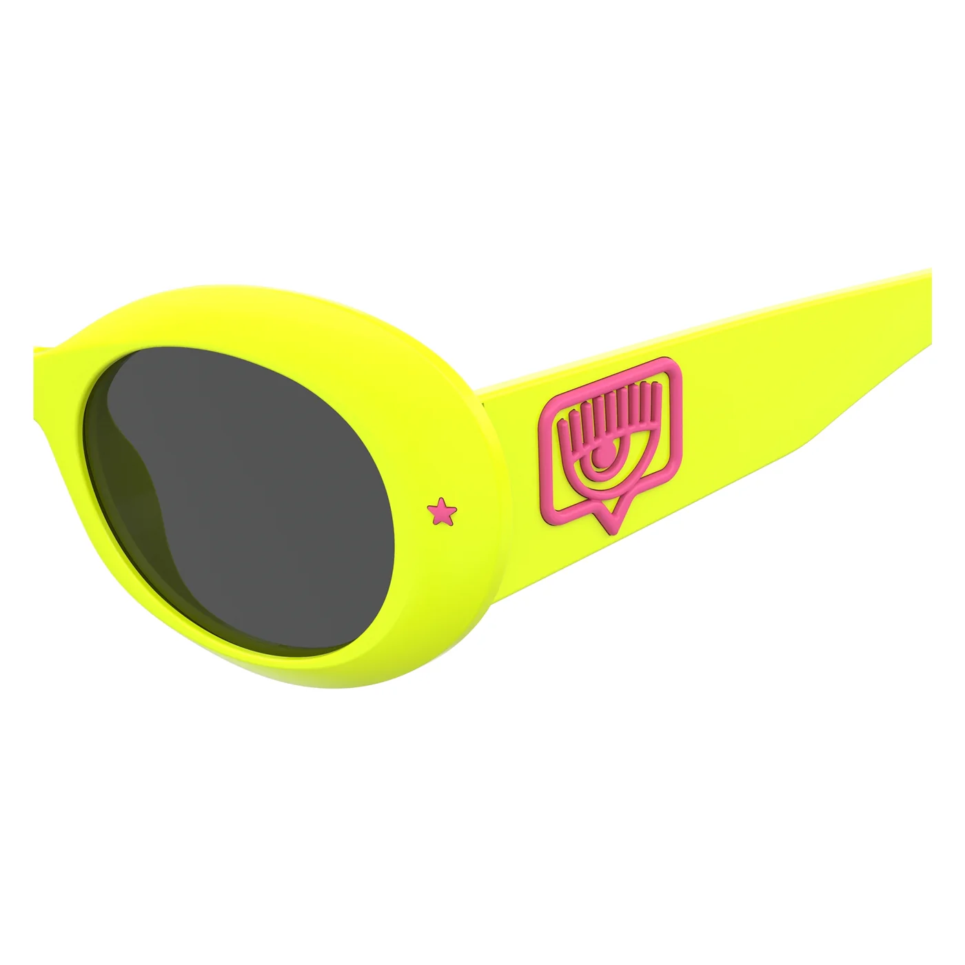 Chiara Ferragni Chiara's Fashion Yellow Sunglasses 20496140G50IR - Image 6