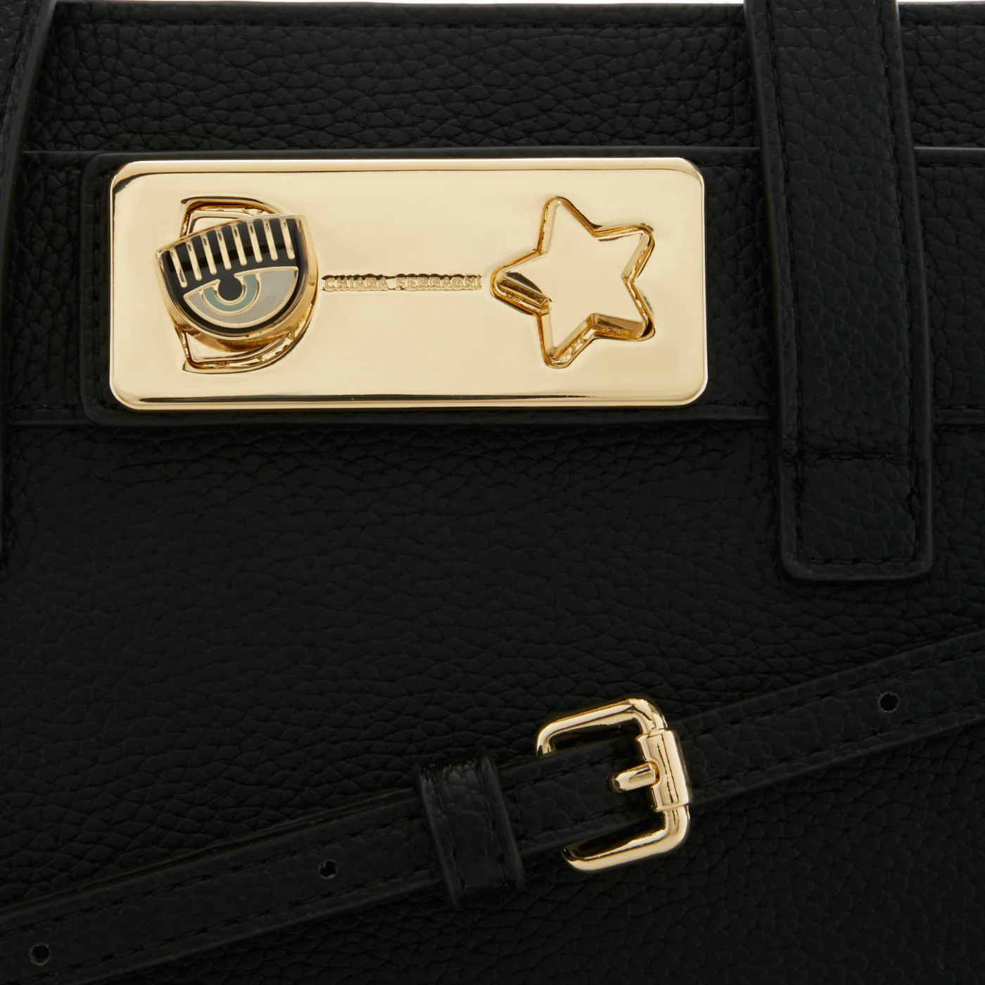 Chiara Ferragni Eye Star Black Handbag 75SB4BE6-ZS529-899 - Image 6