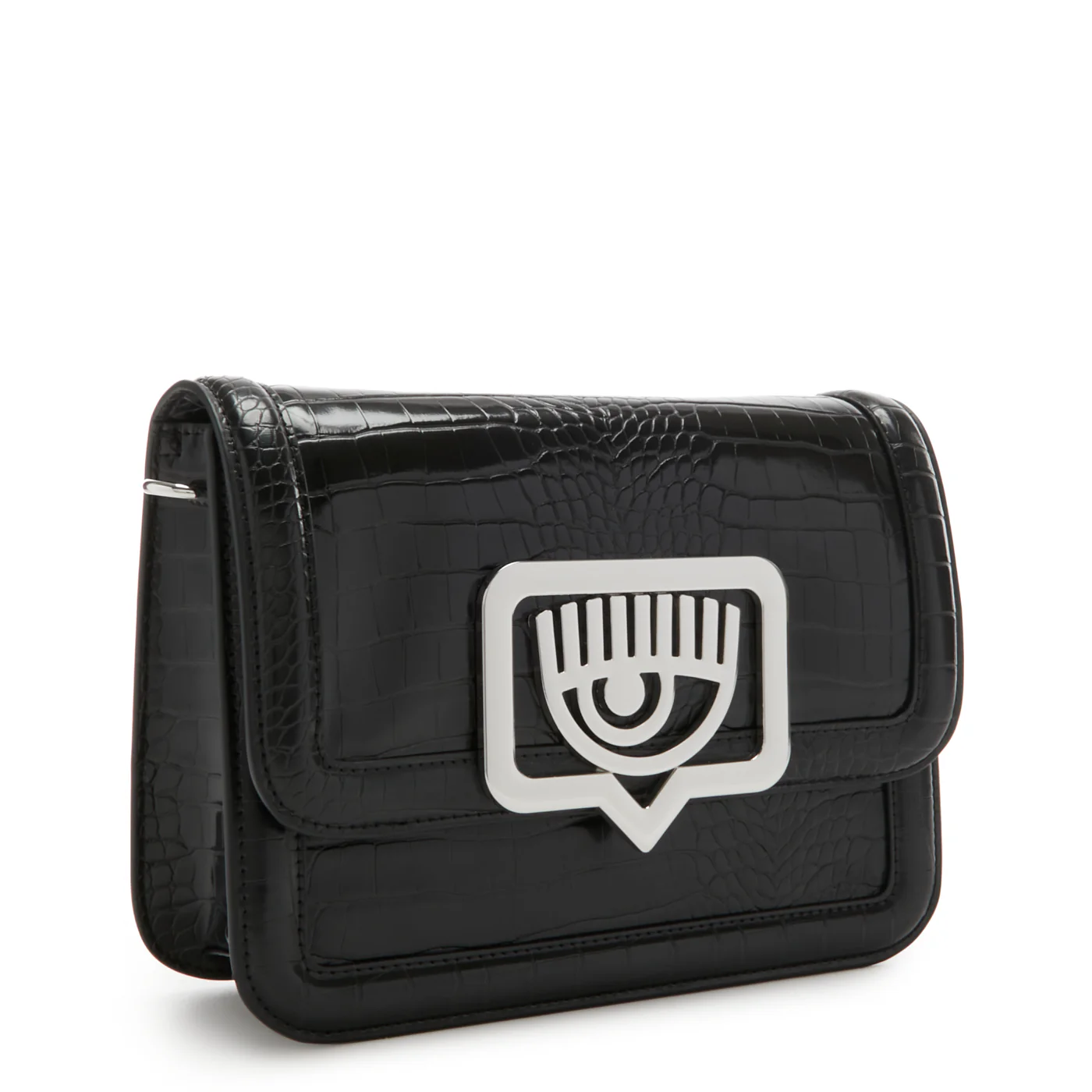 Chiara Ferragni Eyelike Black Crossbody Bag 75SB4BB1-ZS728-899 - Image 3
