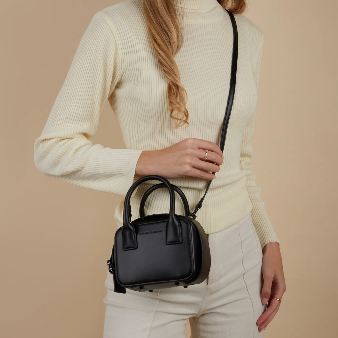 Chiara Ferragni Eyelike Black Crossbody Bag 75SB4BBD-ZS517-899 - Image 2