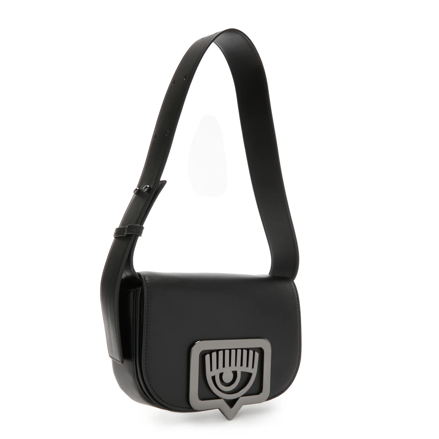 Chiara Ferragni Eyelike Black Shoulder Bag 75SB4BB9-ZS517-899 - Image 3