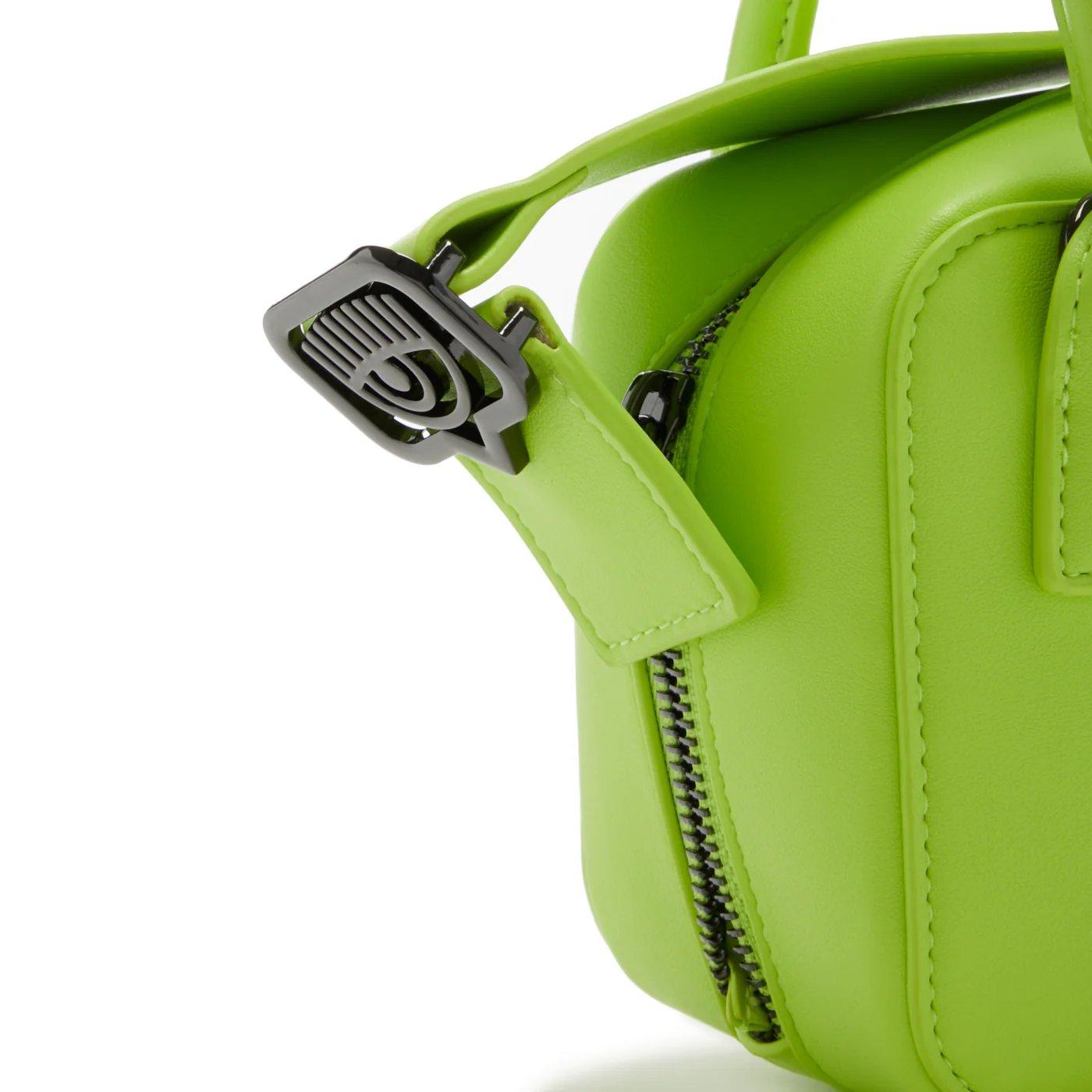 Chiara Ferragni Eyelike Green Crossbody Bag 75SB4BBD-ZS517-109 - Image 6