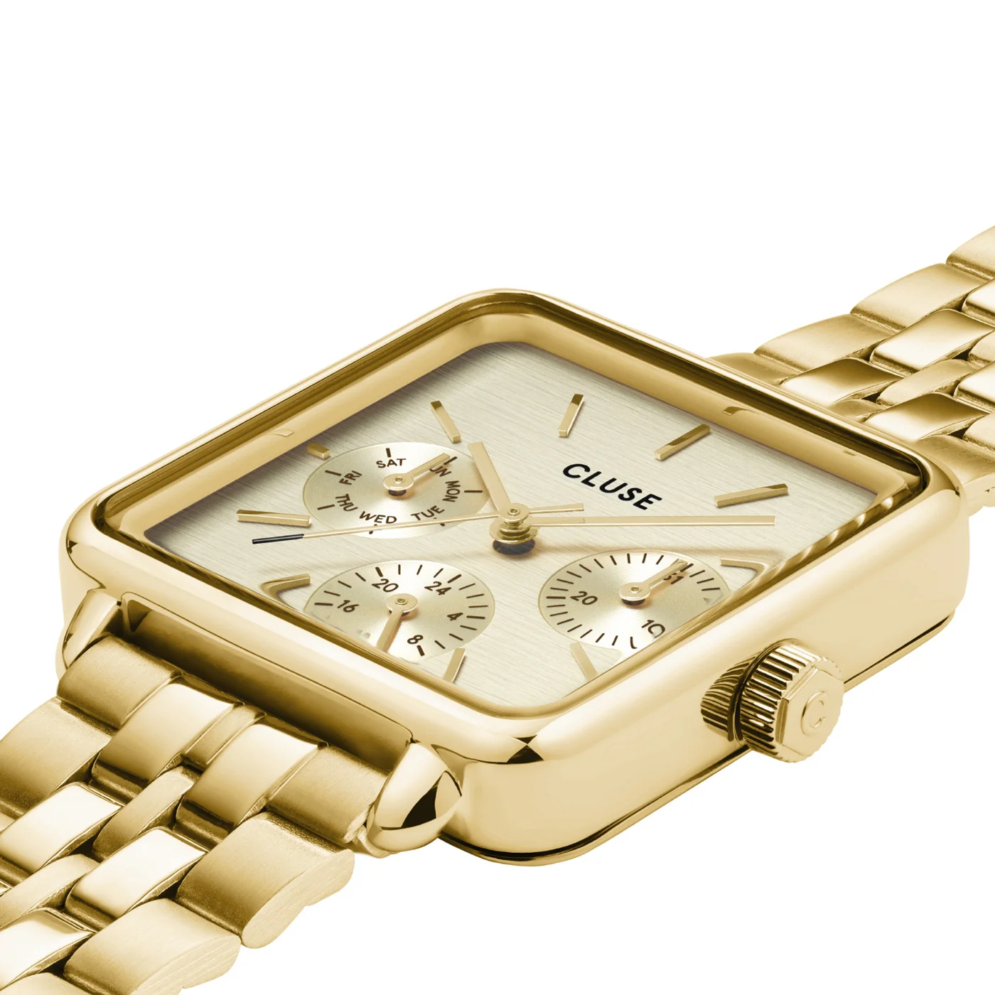 CLUSE La Tétragone Gold Watch CW13801 - Image 3