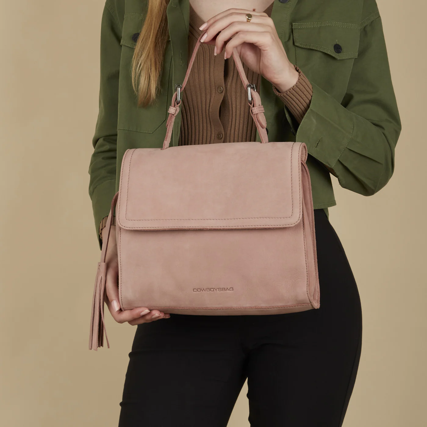 Cowboysbag Pink Handbag 3382-000635 - Image 2