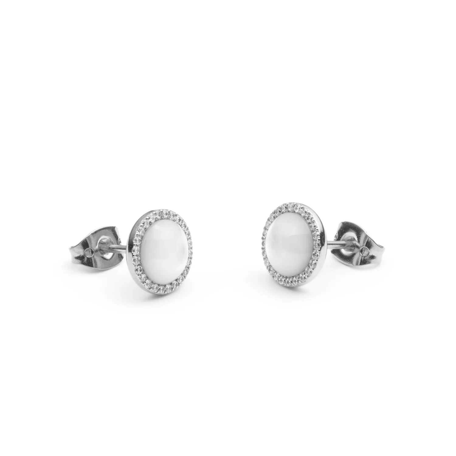 Daniel Wellington Audrey Mother of Pearl Earrings DW00401417 - Image 3