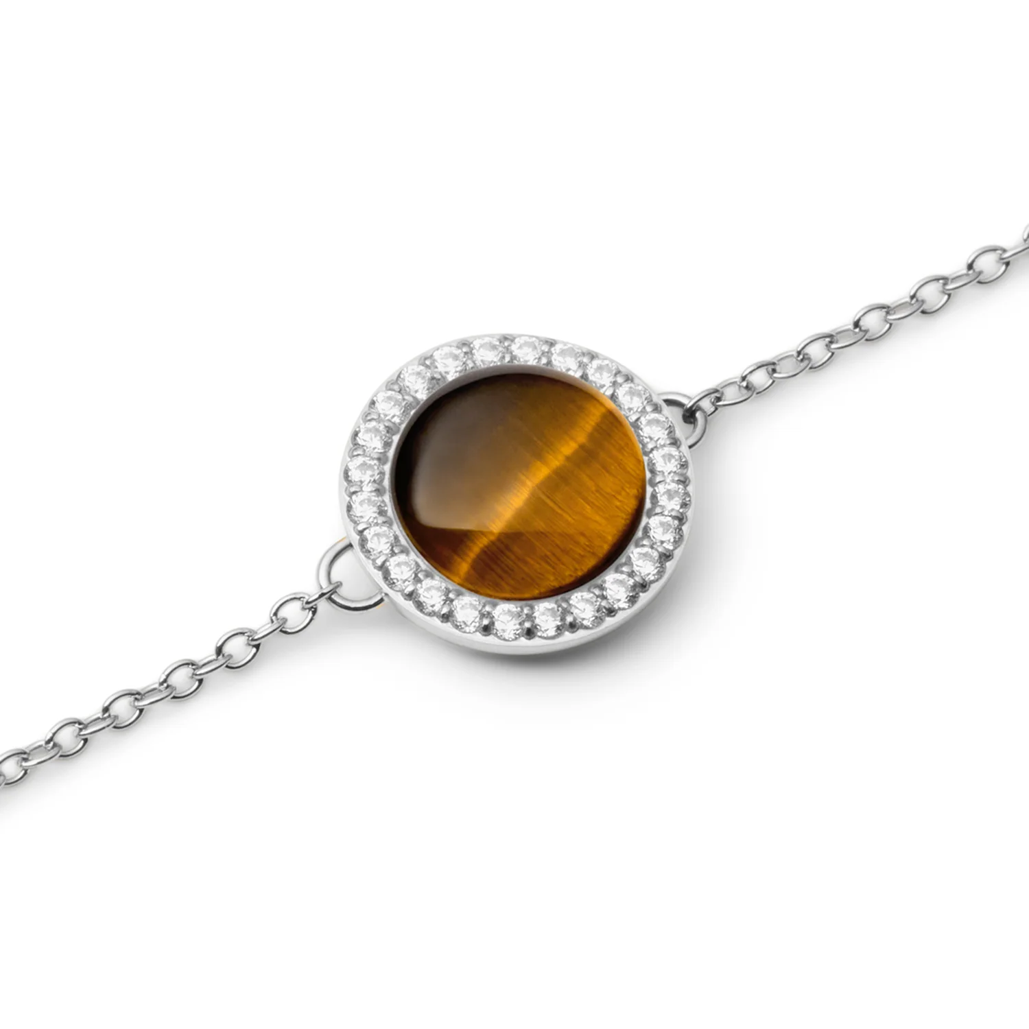 Daniel Wellington Audrey Tiger Eye Bracelet DW00401439 - Image 3