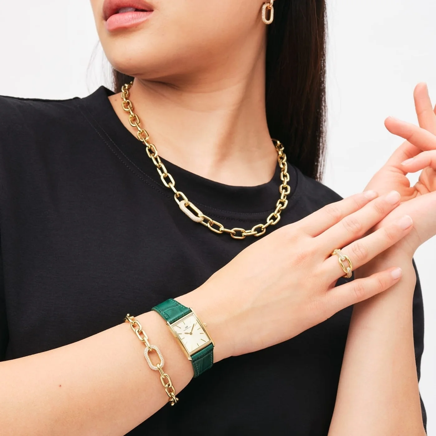 Daniel Wellington Bound Green Watch DW00100695 - Image 2