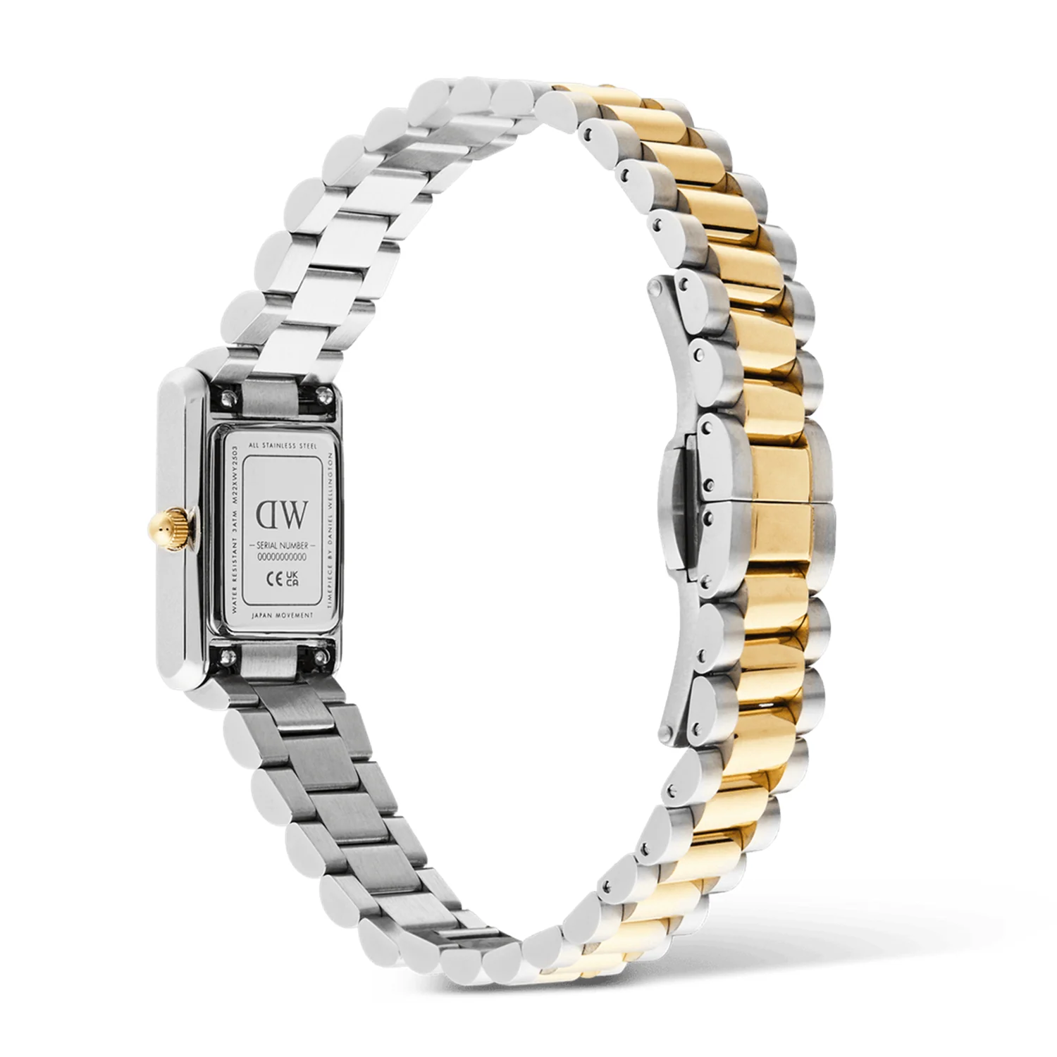 Daniel Wellington Bound Mini 3-Link Bicolor Women's Watch DW00100932 - Image 5