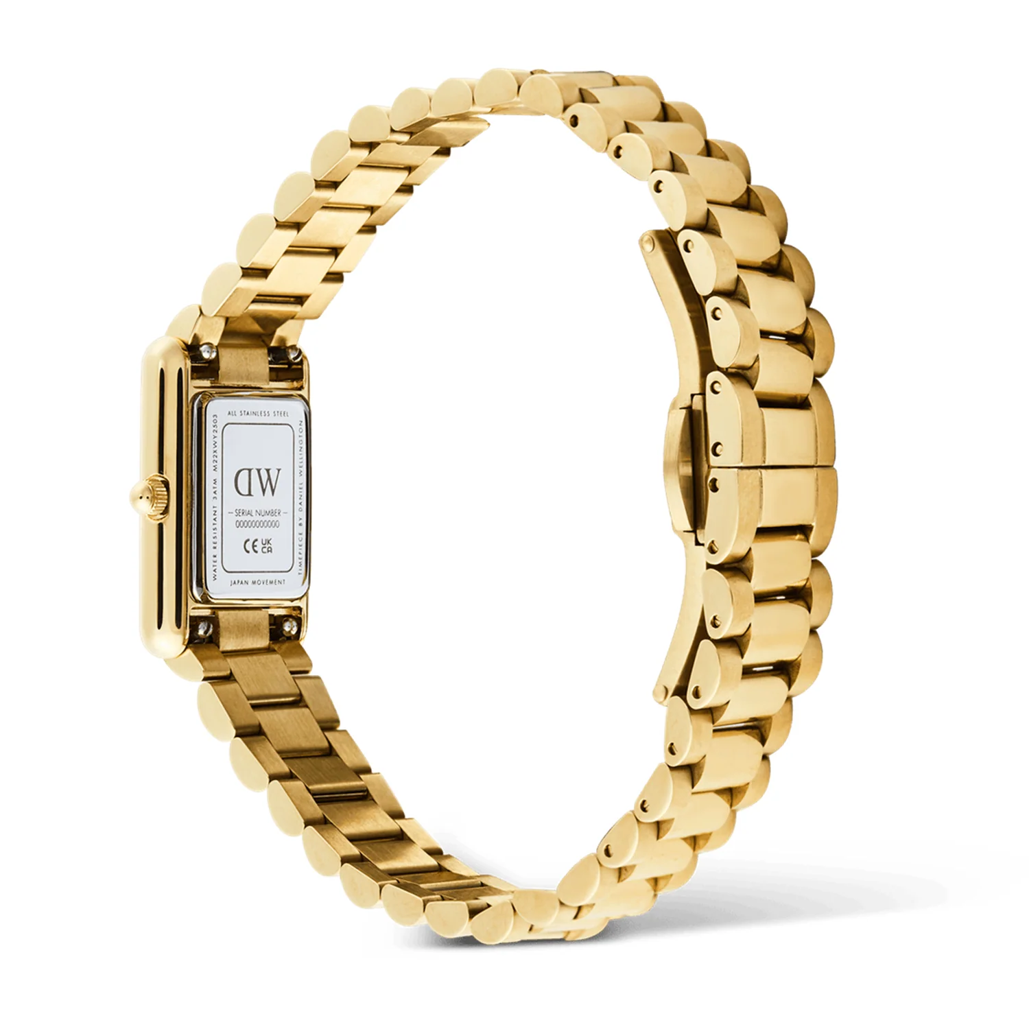 Daniel Wellington Bound Mini 3-Link Gold-coloured Women's Watch DW00100931 - Image 5