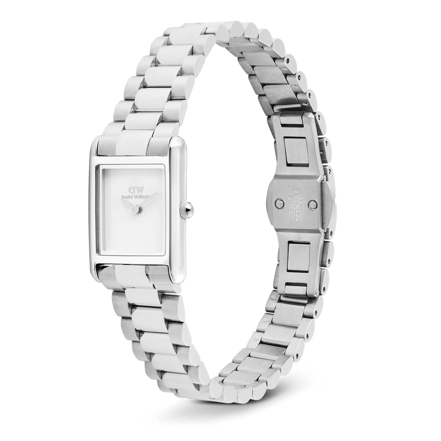 Daniel Wellington Bound Mini 3-Link Silver Women's Watch DW00100930 - Image 4