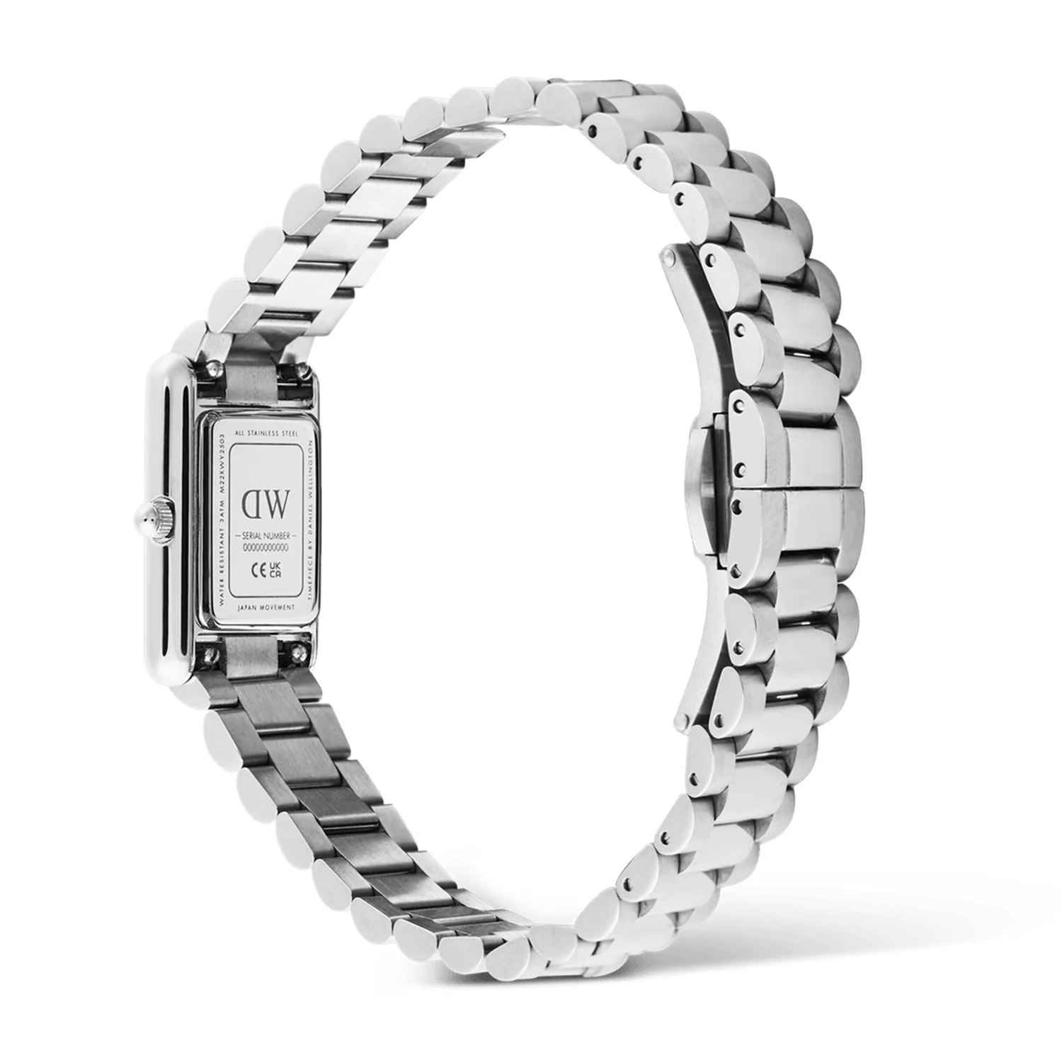 Daniel Wellington Bound Mini 3-Link Silver Women's Watch DW00100930 - Image 5