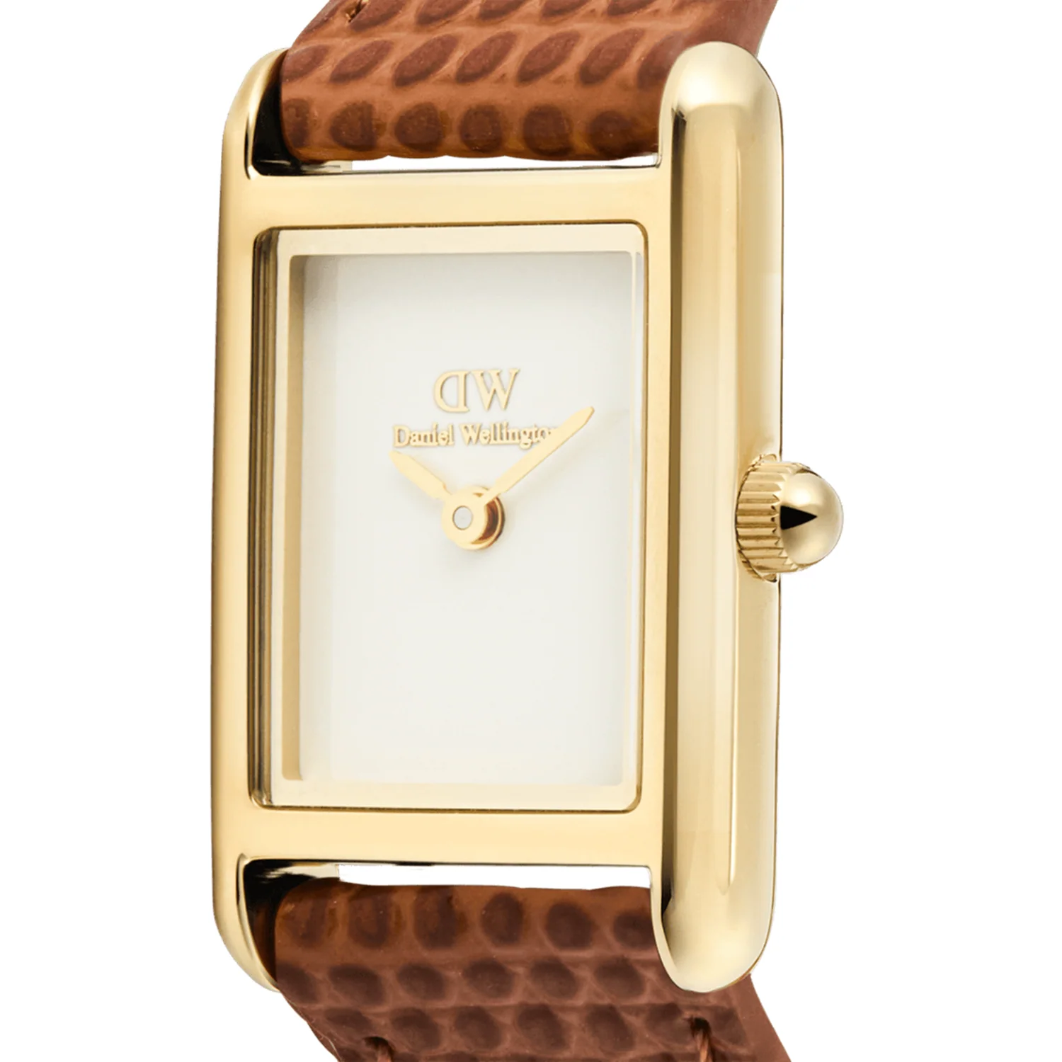 Daniel Wellington Bound Mini Light Brown Lizard Women's Watch DW00100905 - Image 3