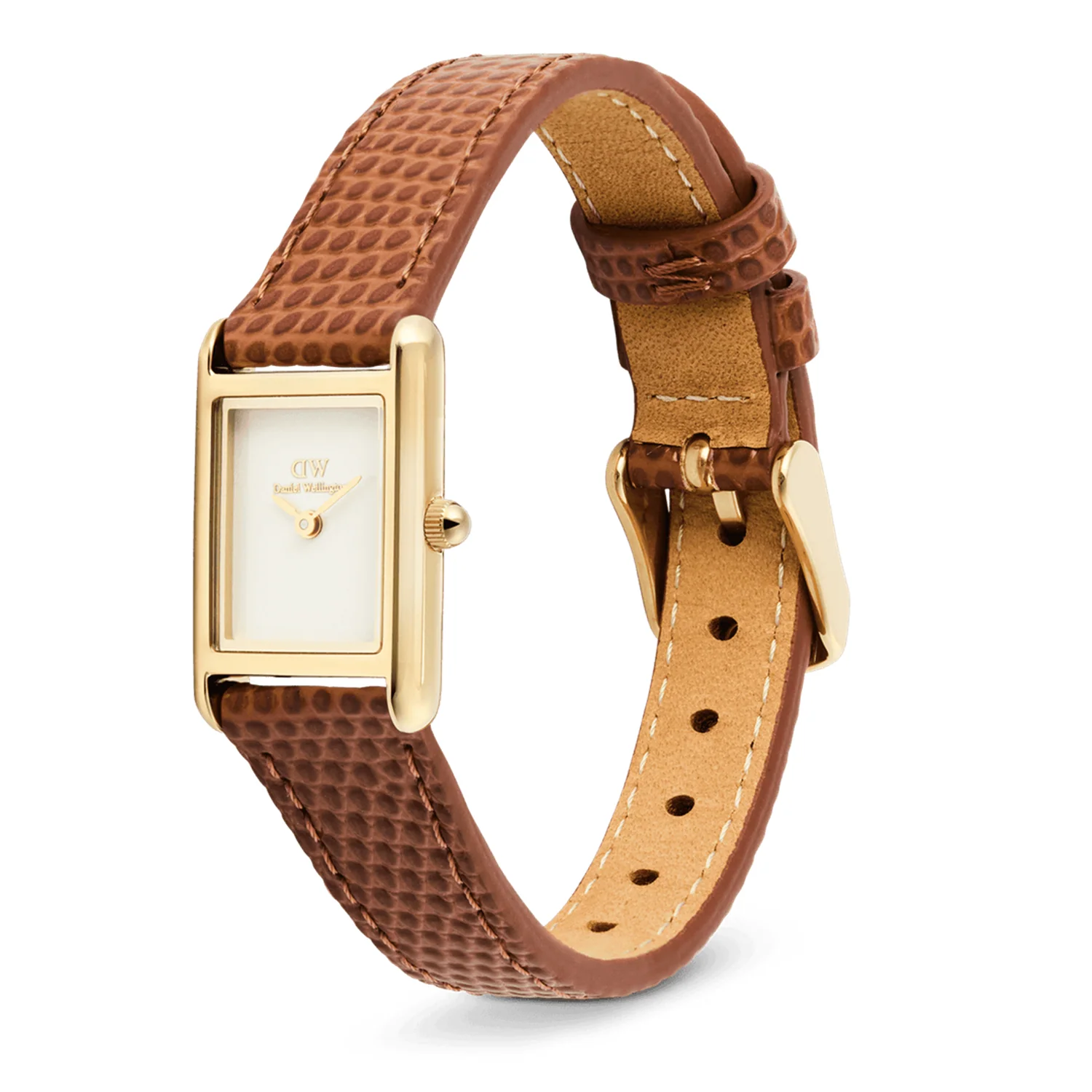 Daniel Wellington Bound Mini Light Brown Lizard Women's Watch DW00100905 - Image 4