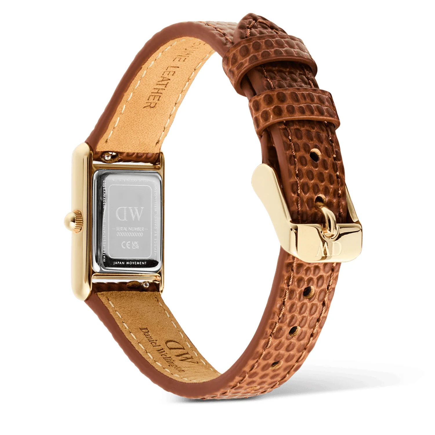Daniel Wellington Bound Mini Light Brown Lizard Women's Watch DW00100905 - Image 5