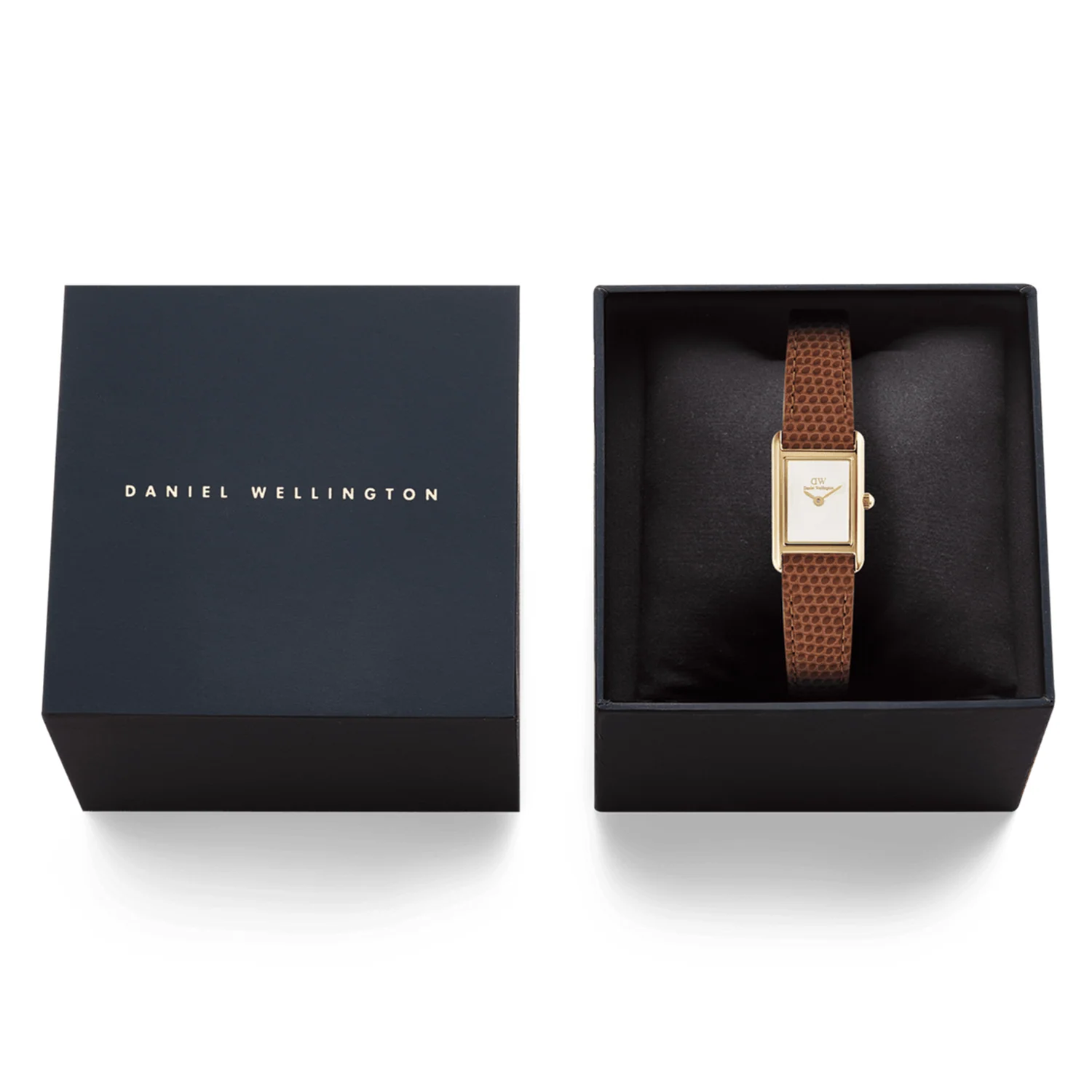 Daniel Wellington Bound Mini Light Brown Lizard Women's Watch DW00100905 - Image 6
