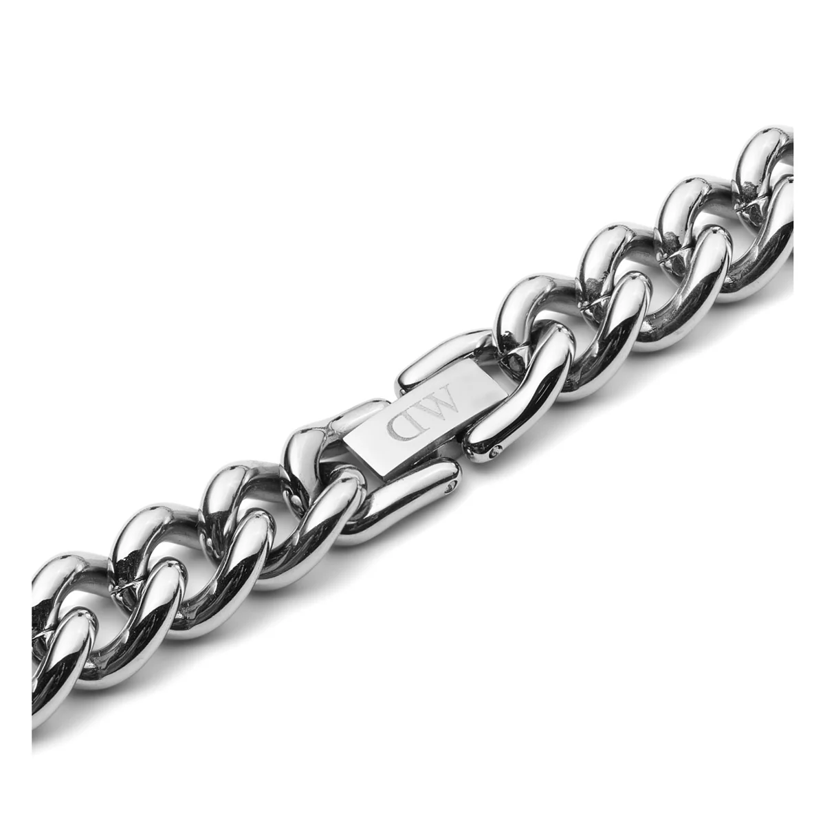 Daniel Wellington Chunky Chain Silver Necklace DW00400852 - Image 2