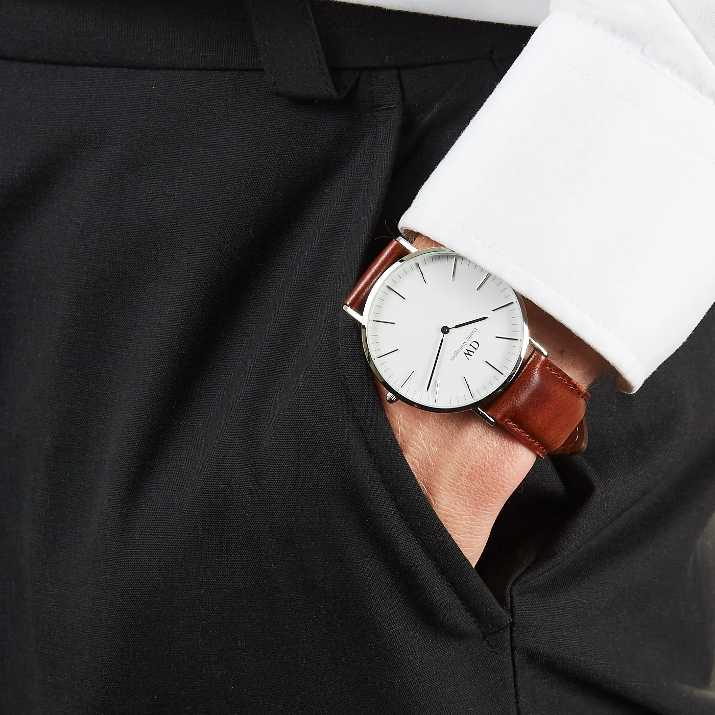 Daniel Wellington Classic St. Mawes Brown Watch DW00100021 - Image 2