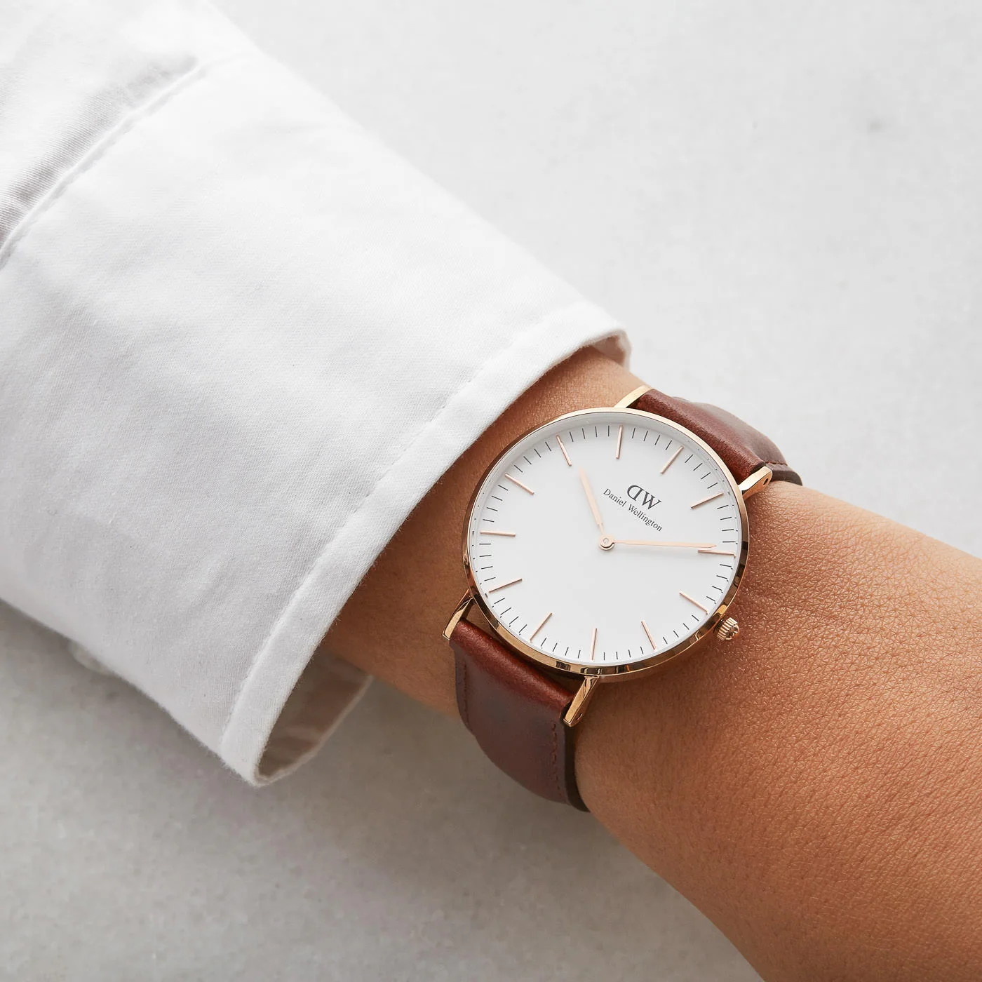 Daniel Wellington Classic St. Mawes Brown Watch DW00100035 - Image 2
