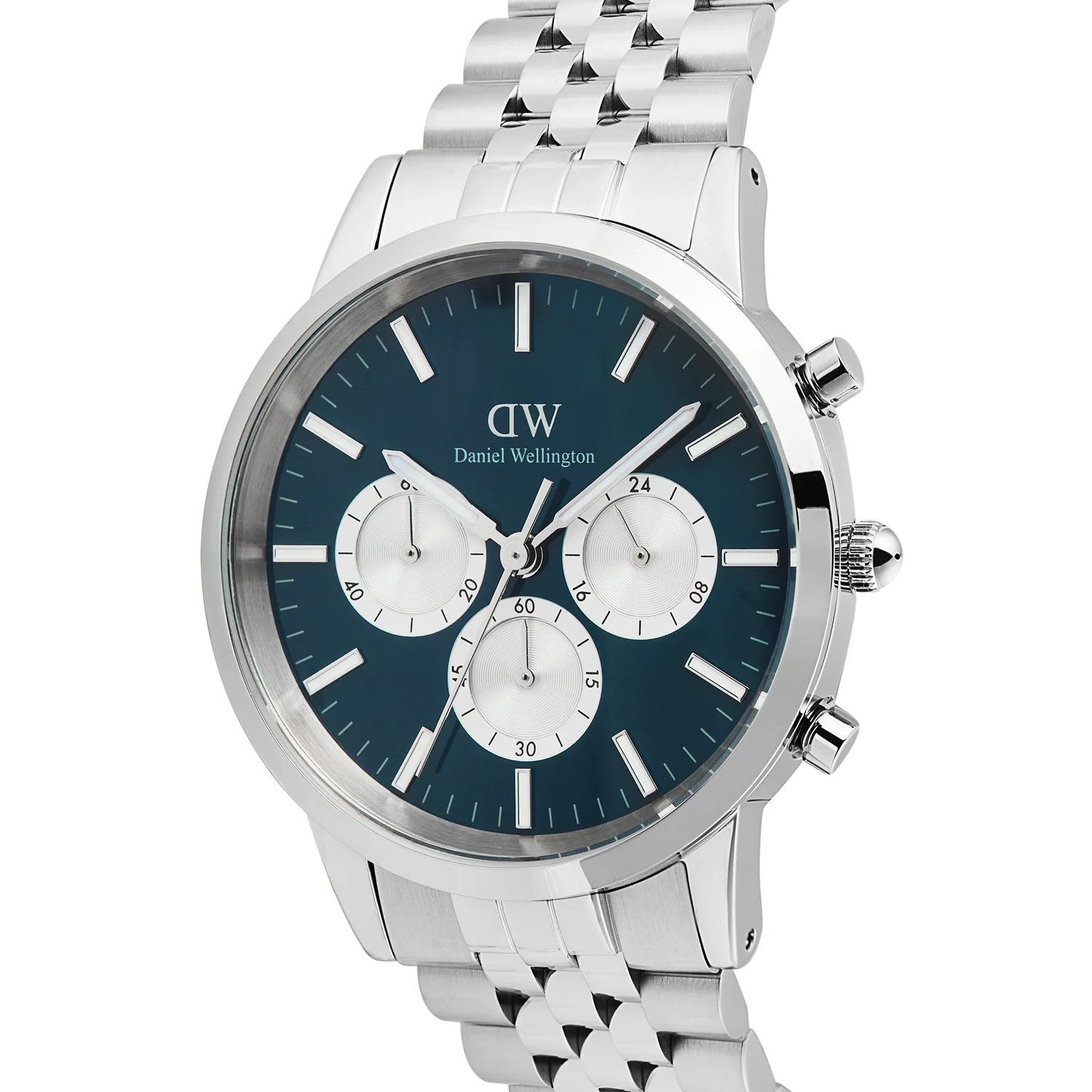 Daniel Wellington Iconic Chronograph Blue Arctic Men's Watch DW00100874 - Image 3