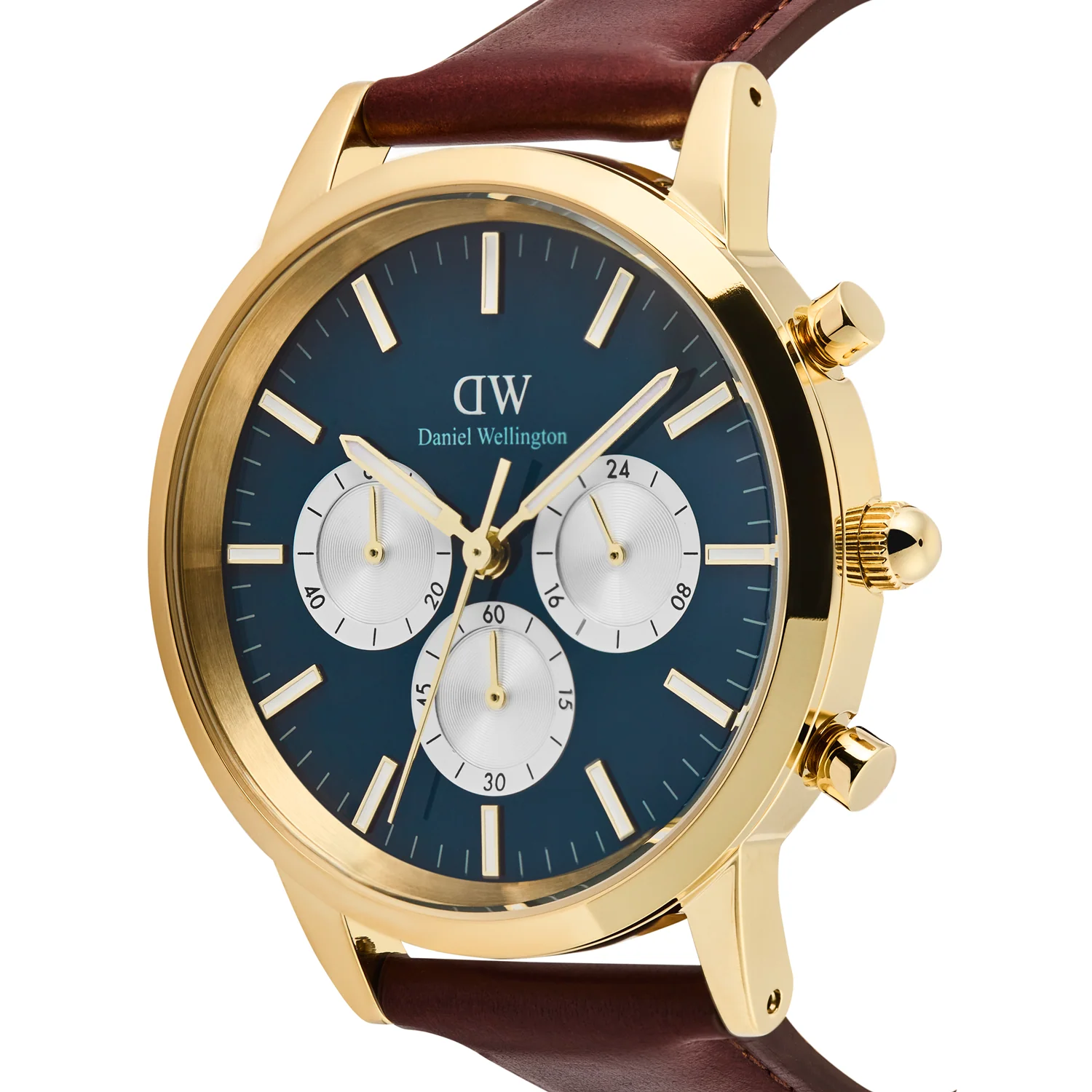 Daniel Wellington Iconic Chronograph Blue Arctic Men's Watch DW00100875 - Image 3