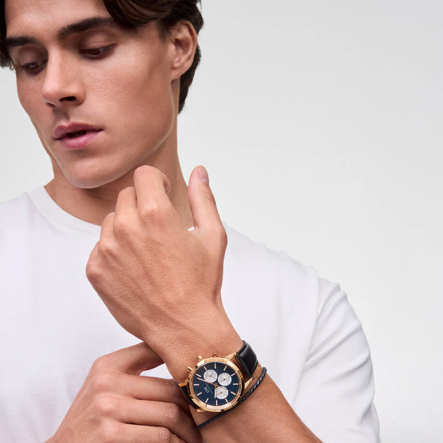 Daniel Wellington Iconic Chronograph Blue Arctic Men's Watch DW00100877 - Image 2