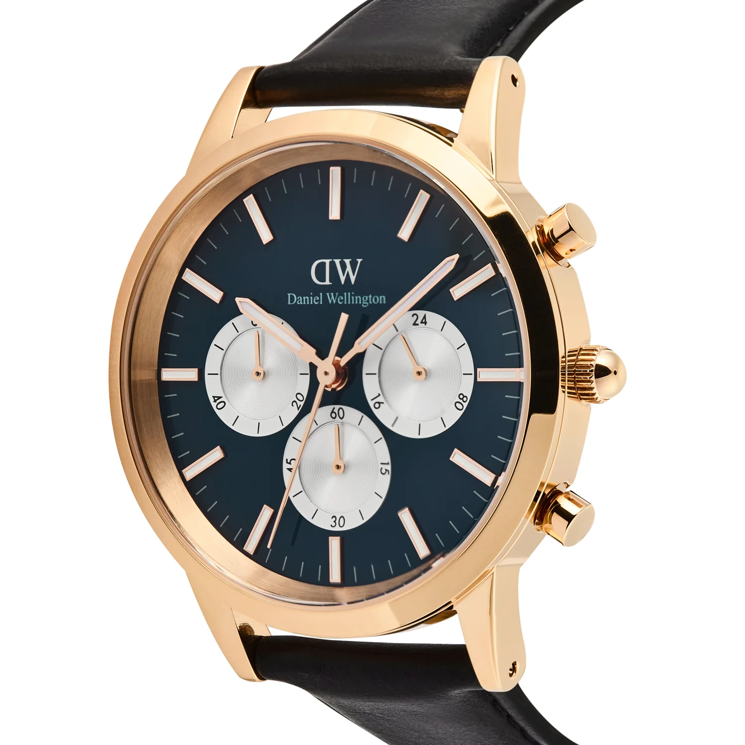 Daniel Wellington Iconic Chronograph Blue Arctic Men's Watch DW00100877 - Image 3