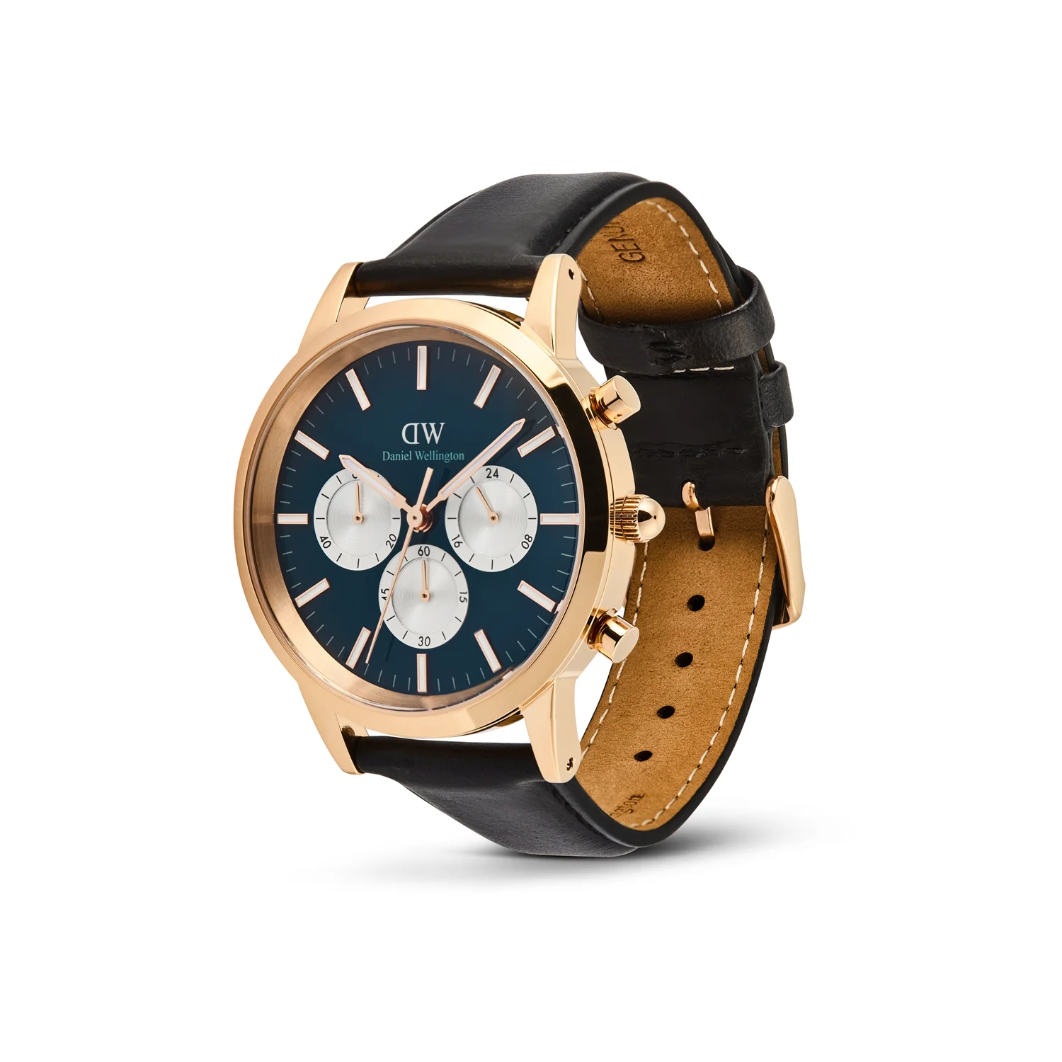 Daniel Wellington Iconic Chronograph Blue Arctic Men's Watch DW00100877 - Image 4