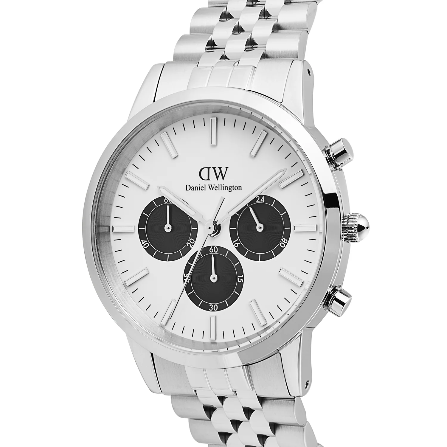 Daniel Wellington Iconic Chronograph White Men's Watch DW00100872 - Image 3