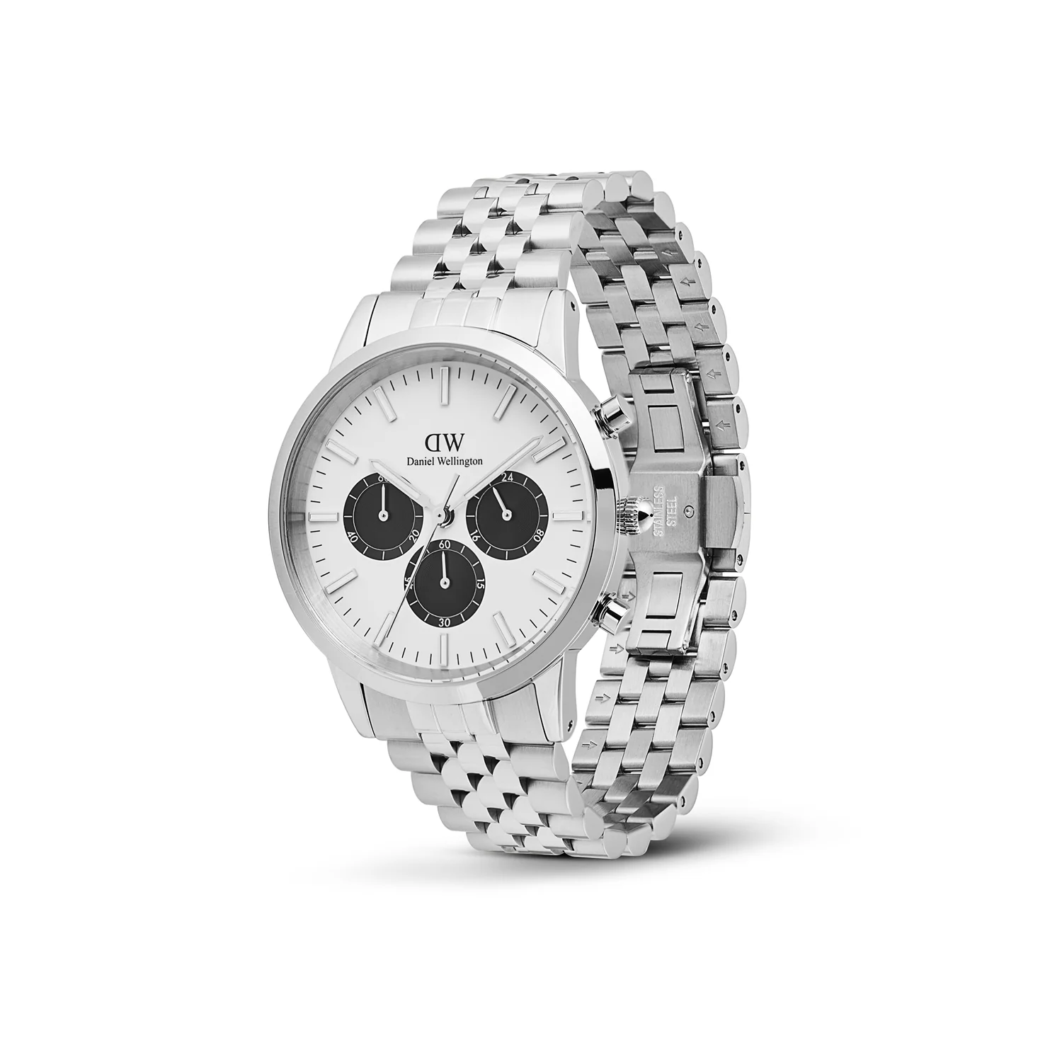 Daniel Wellington Iconic Chronograph White Men's Watch DW00100872 - Image 4
