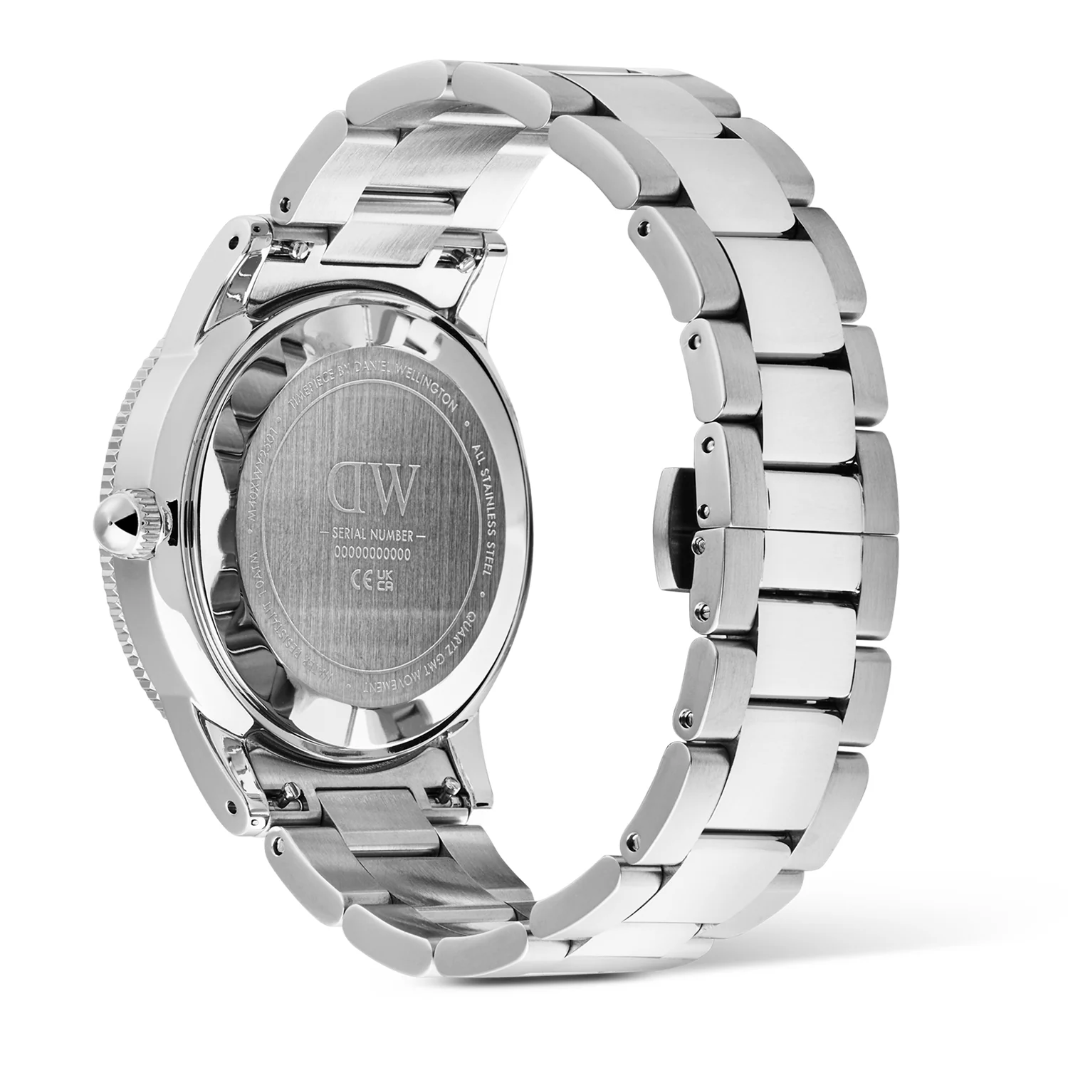 Daniel Wellington Iconic Link Black Blue Ceramic Bezel Men's Watch DW00100921 - Image 5