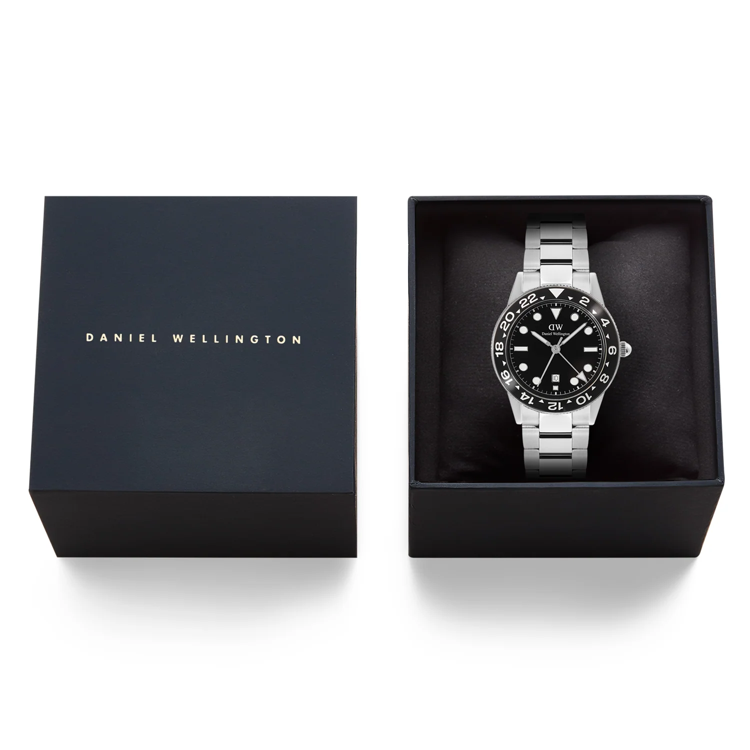 Daniel Wellington Iconic Link Black Ceramic Bezel Men's Watch DW00100919 - Image 6