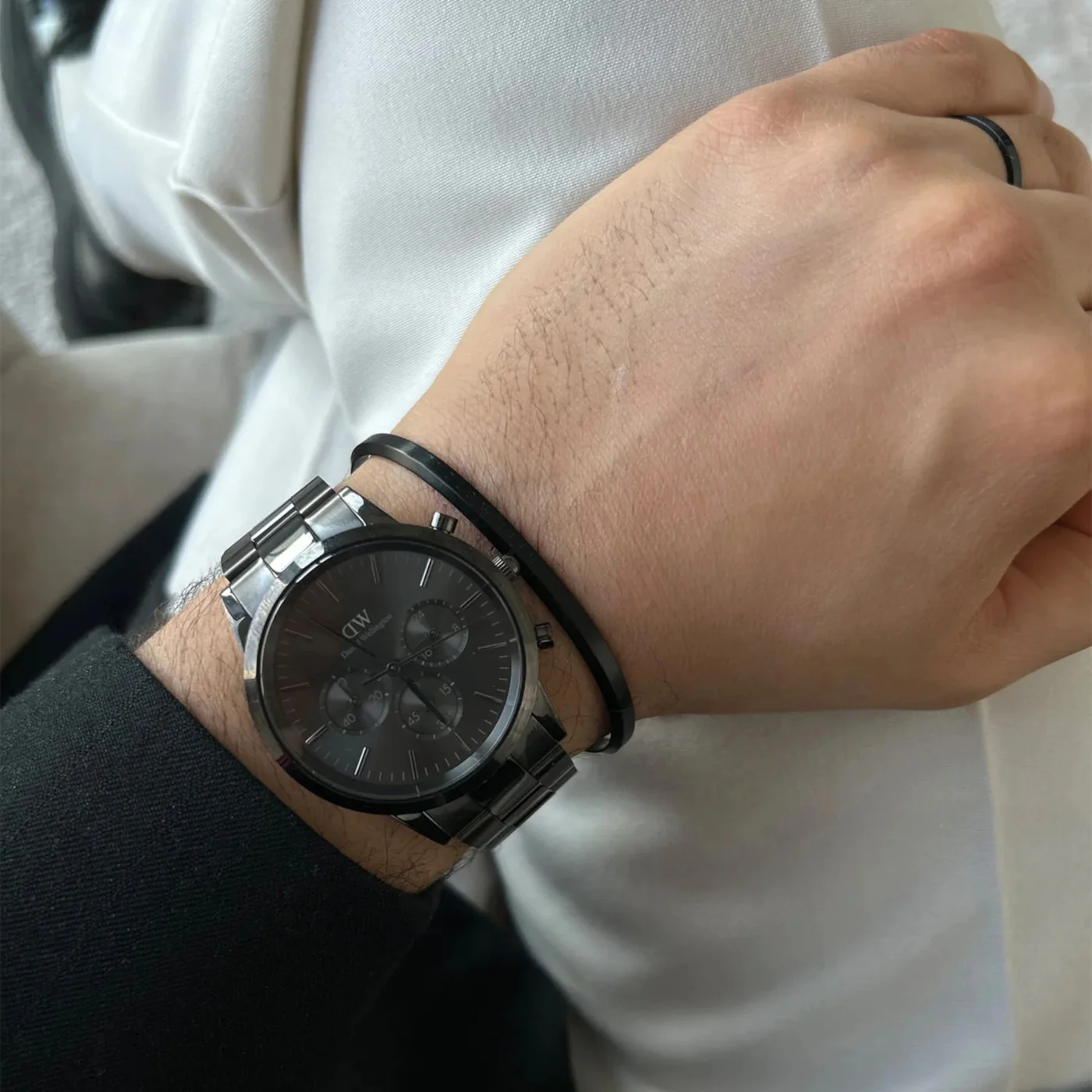 Daniel Wellington Iconic Link Black Watch DW00100642 - Image 2