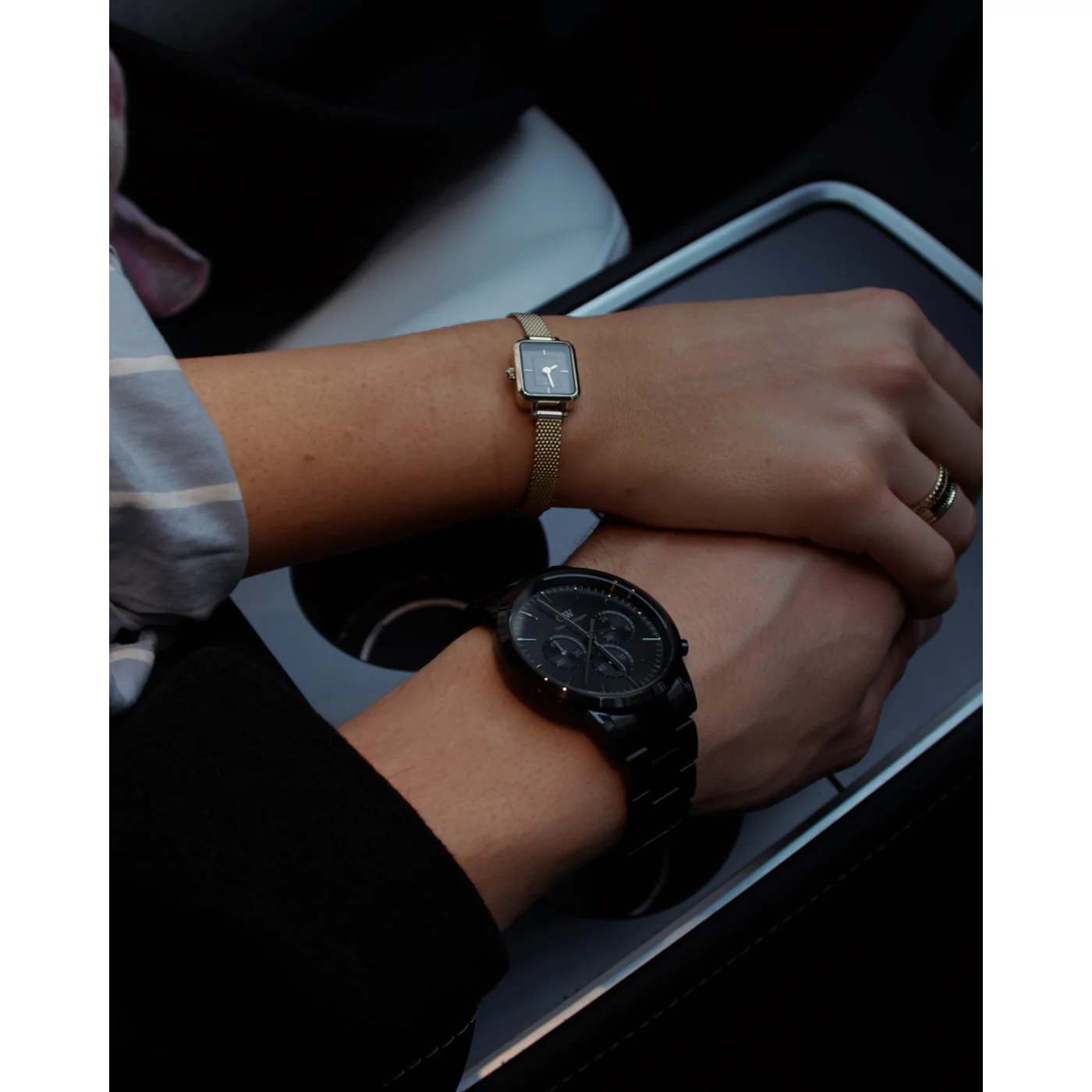 Daniel Wellington Iconic Link Black Watch DW00100642 - Image 3