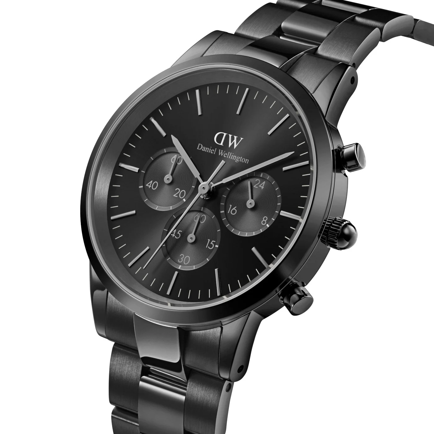 Daniel Wellington Iconic Link Black Watch DW00100642 - Image 4