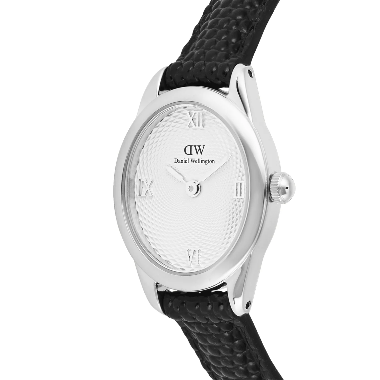 Daniel Wellington Ophelia Mini Black Lizard Silver Women's Watch DW00100887 - Image 3