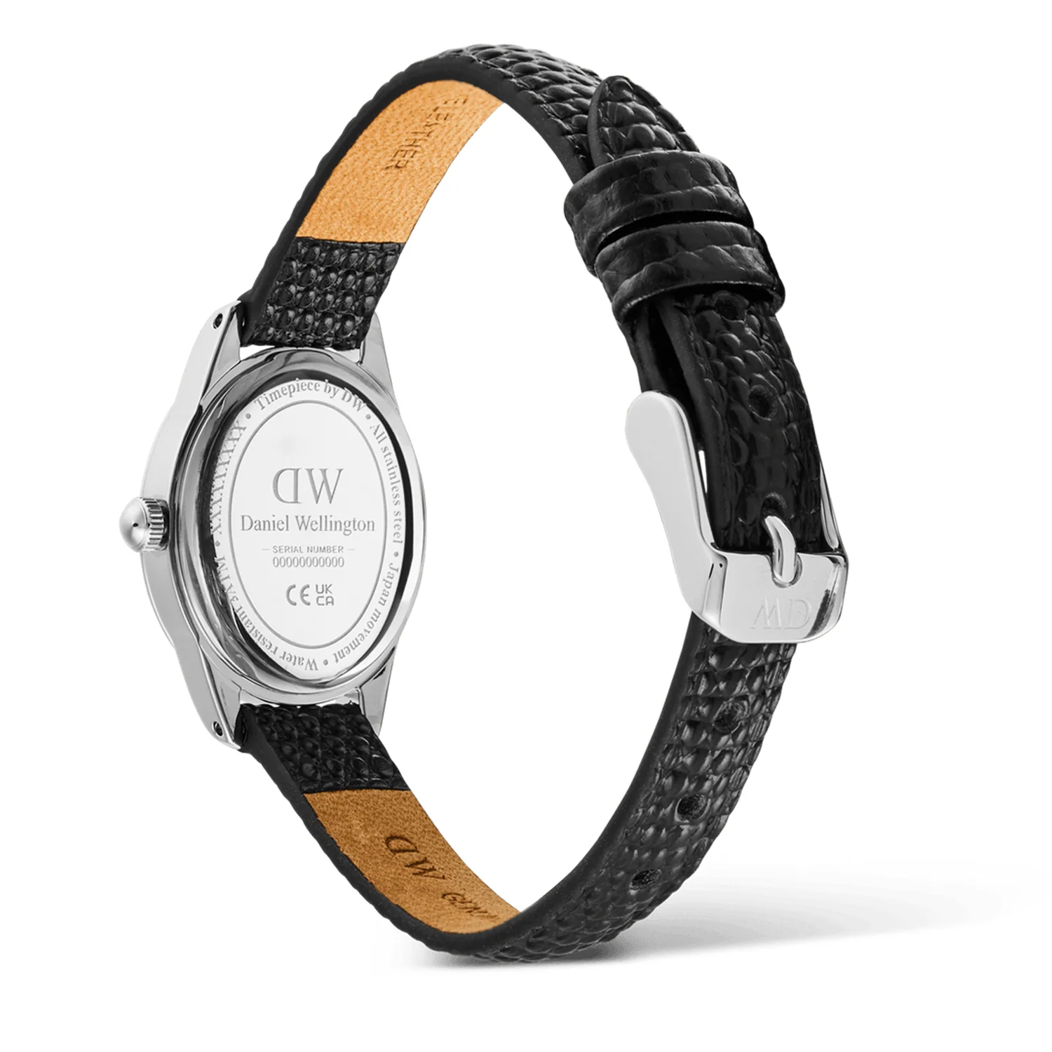 Daniel Wellington Ophelia Mini Black Lizard Silver Women's Watch DW00100887 - Image 5