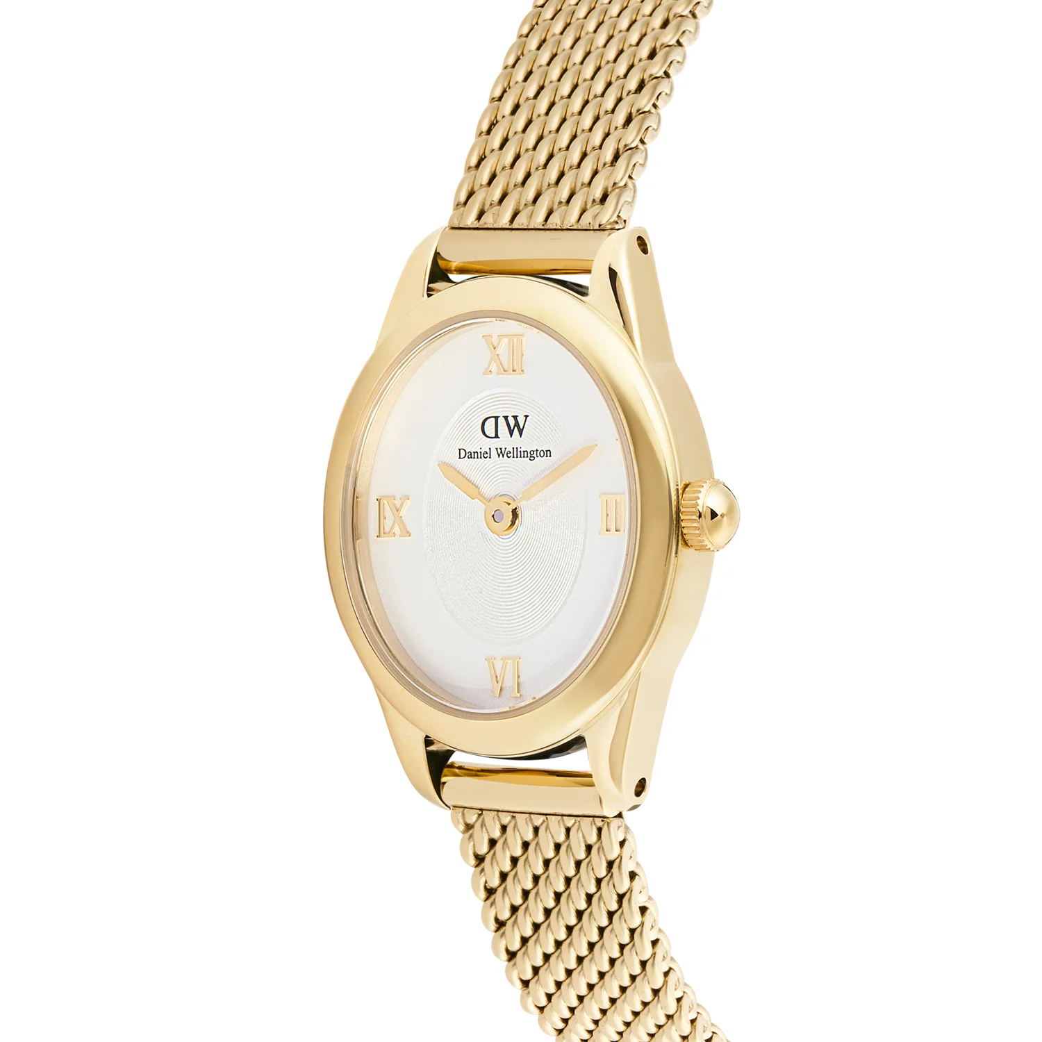 Daniel Wellington Ophelia Mini Mesh White Gold-coloured Women's Watch DW00100939 - Image 3