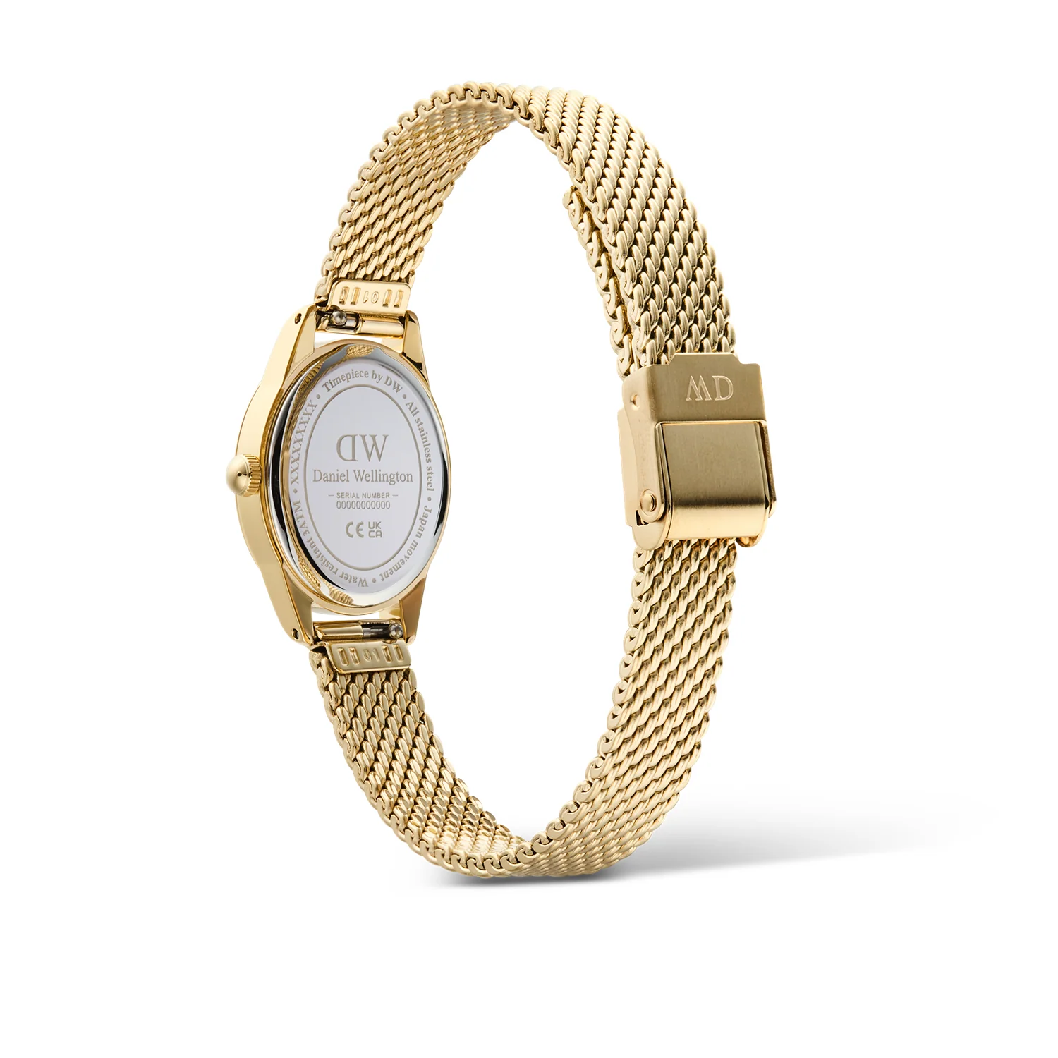 Daniel Wellington Ophelia Mini Mesh White Gold-coloured Women's Watch DW00100939 - Image 5
