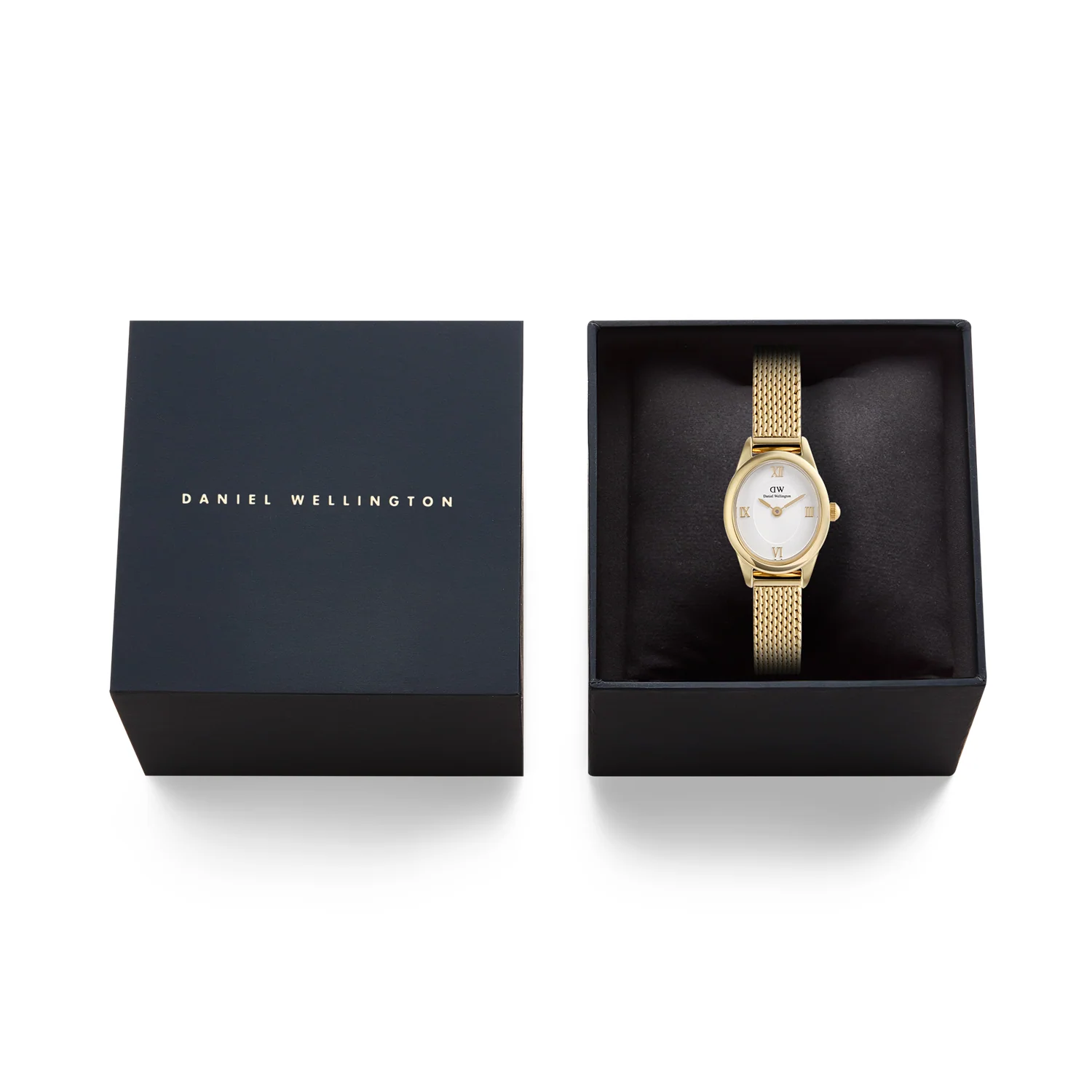 Daniel Wellington Ophelia Mini Mesh White Gold-coloured Women's Watch DW00100939 - Image 6