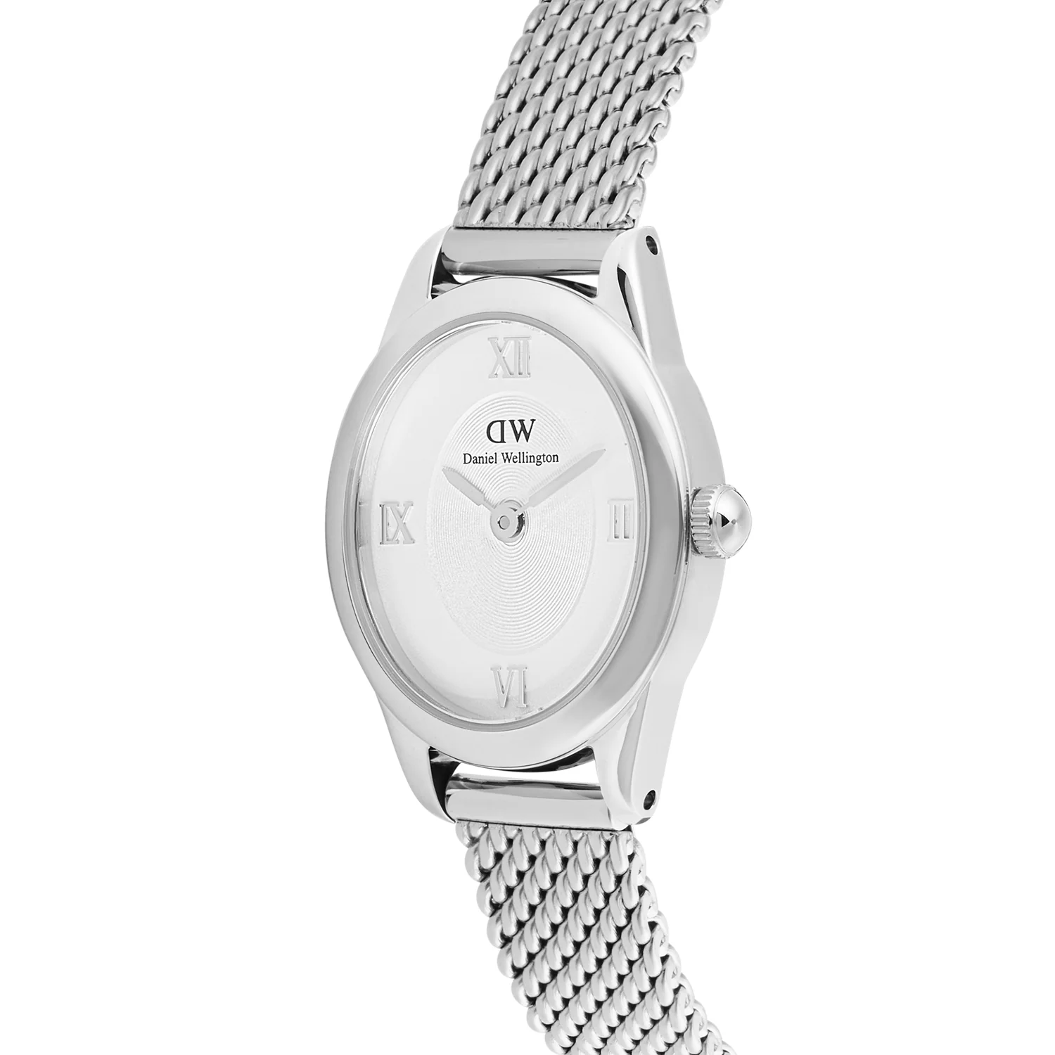 Daniel Wellington Ophelia Mini Mesh White Silver Women's Watch DW00100938 - Image 3