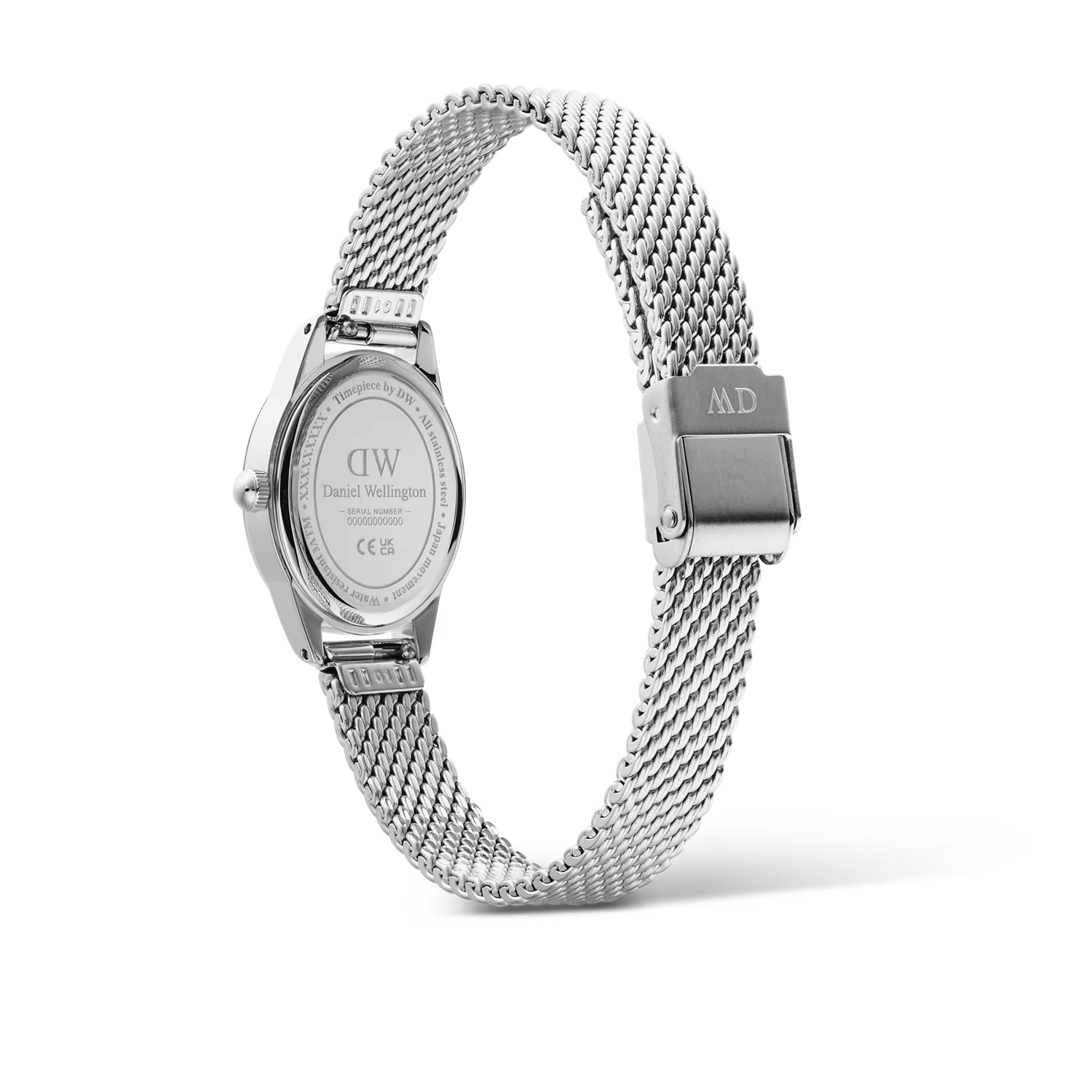 Daniel Wellington Ophelia Mini Mesh White Silver Women's Watch DW00100938 - Image 5