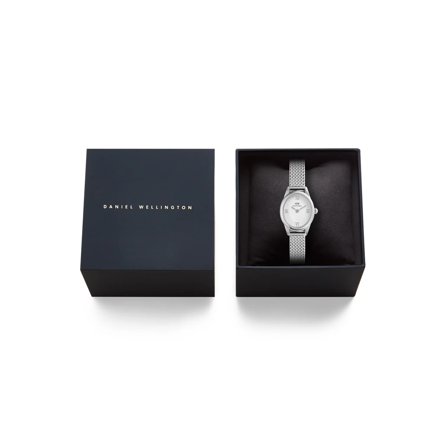 Daniel Wellington Ophelia Mini Mesh White Silver Women's Watch DW00100938 - Image 6
