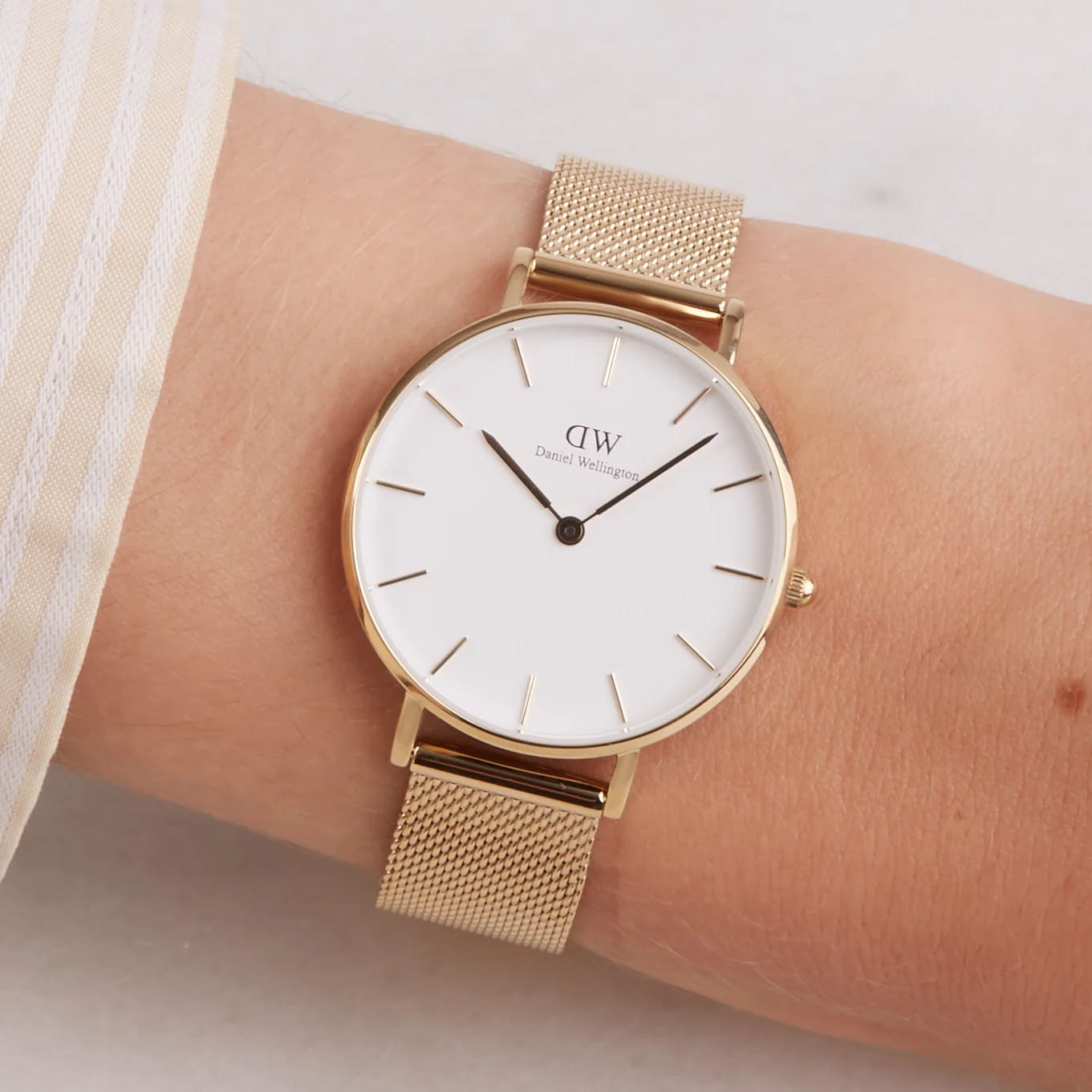 Daniel Wellington Petite Evergold Gold Watch DW00100348 - Image 2