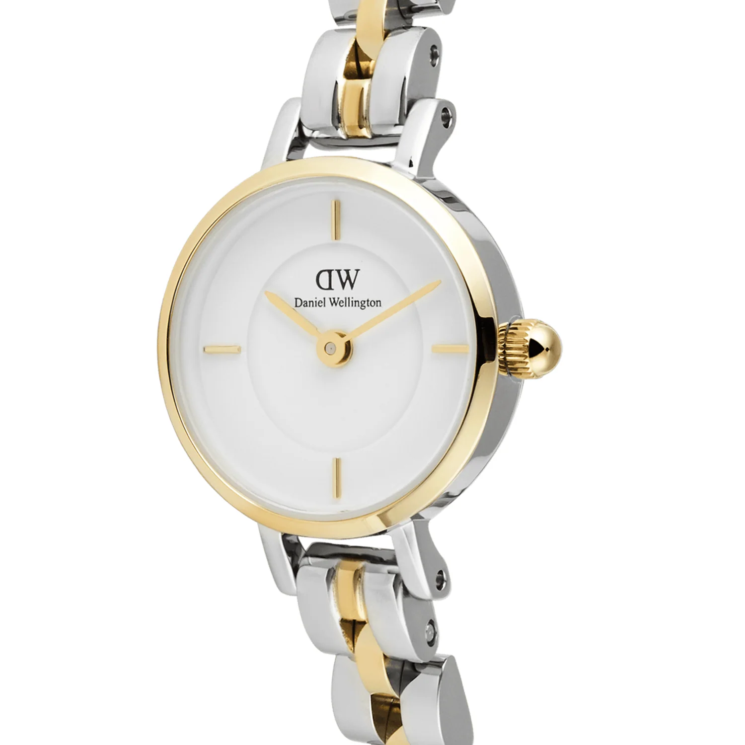 Daniel Wellington Petite Mini Arch 3-Link Bicolor Women's Watch DW00100923 - Image 3